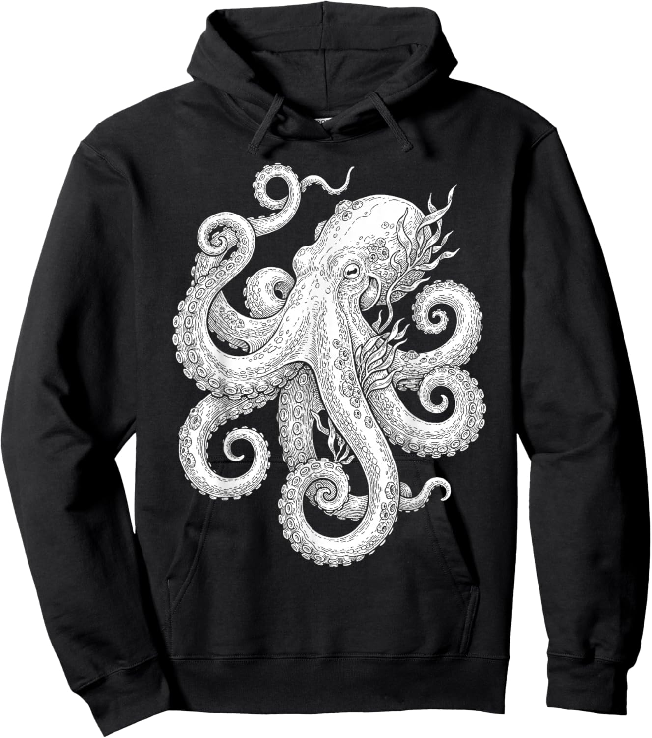 Octopus Cephalopod Nautical Creature Hoodie - Hoodie | Black