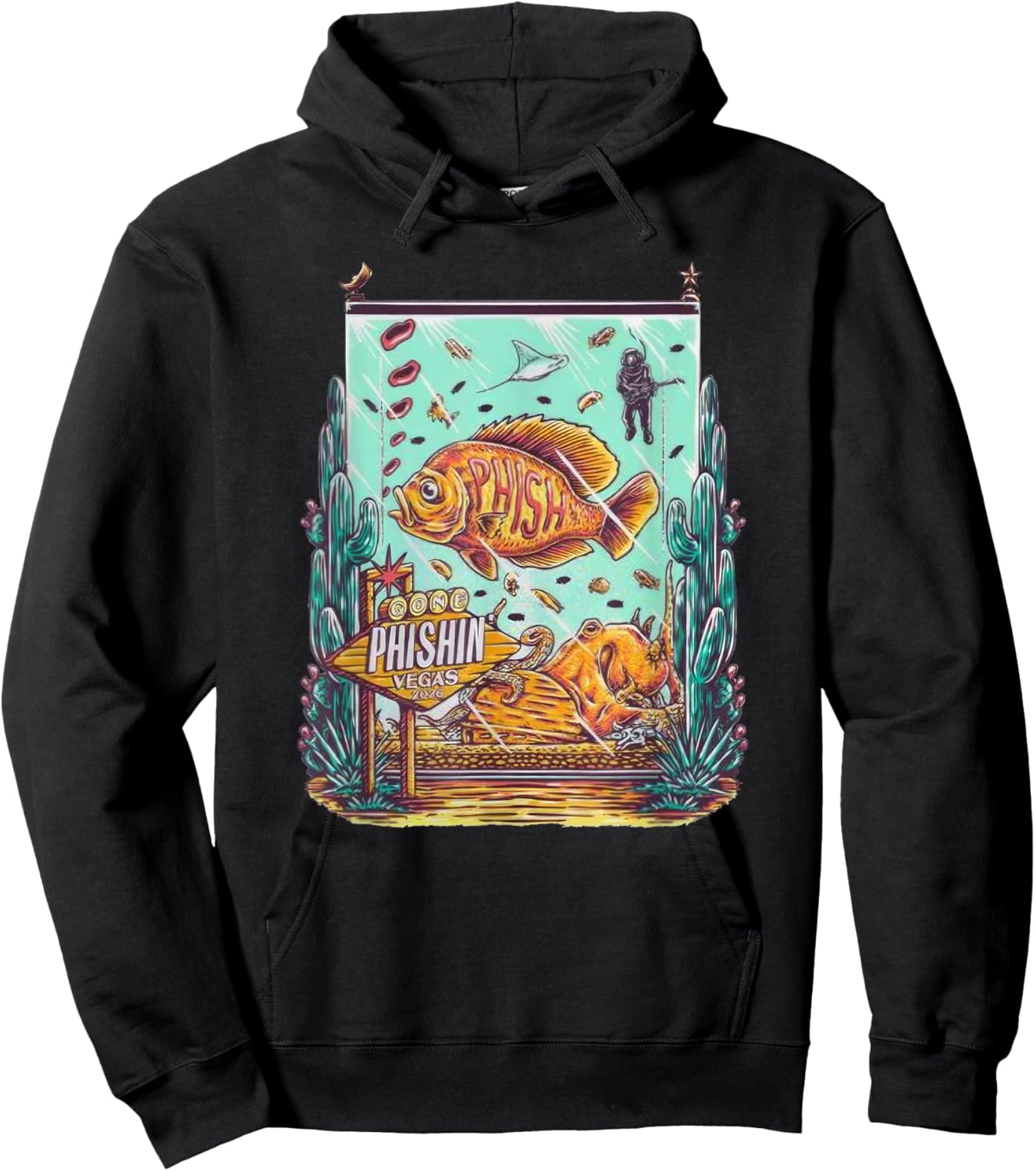 Phish 9 Nights At Sphere Lasvegas 2026 Hoodie - Hoodie | Black