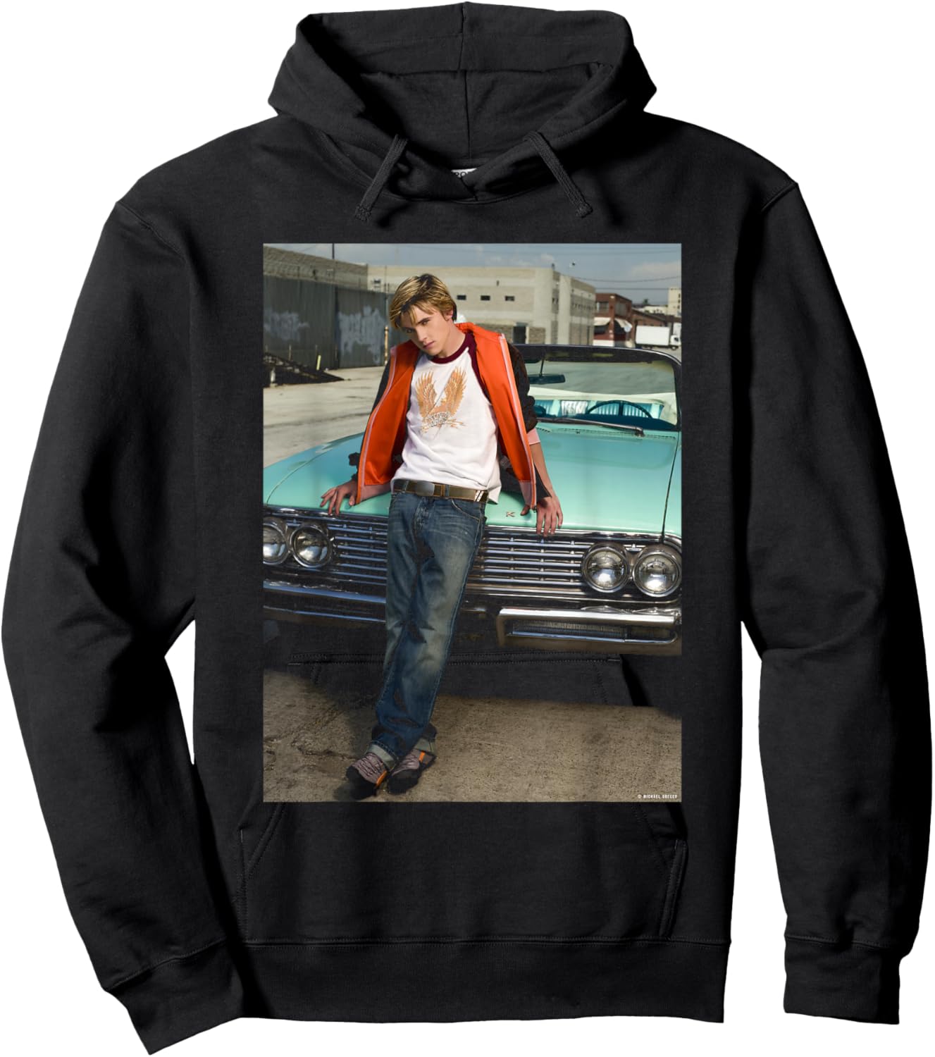 Jesse McCartney Beautiful Soul Portrait LA Michael Grecco Hoodie - Hoodie | Black
