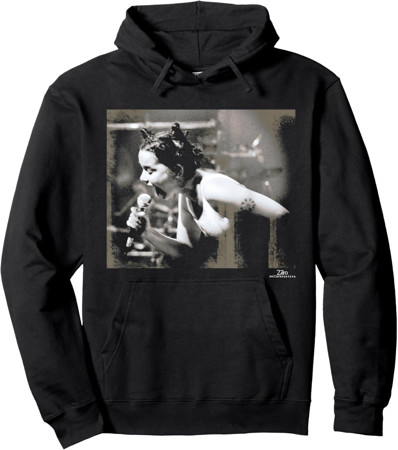 Bjork Live 1993 Debut Tour by Phil Nicholls Hoodie - Hoodie | Black
