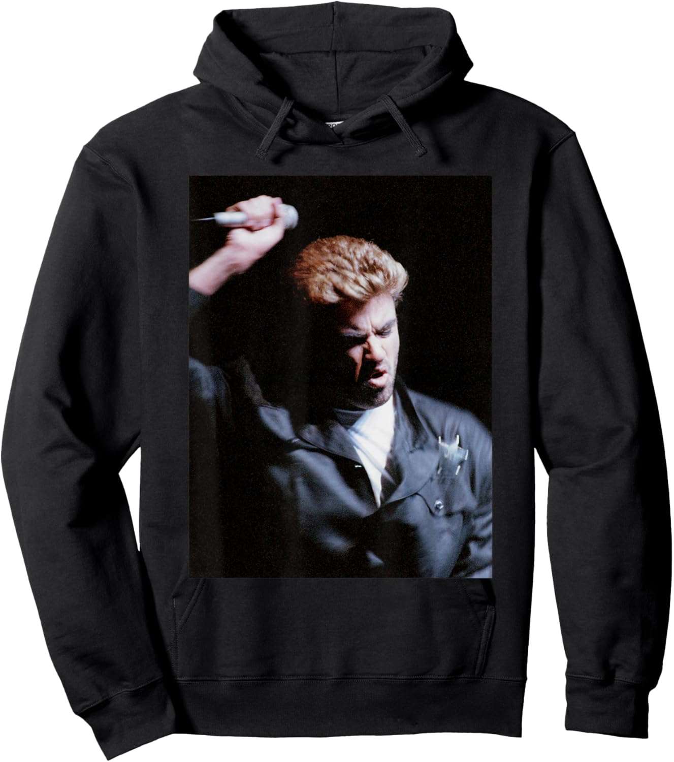 George Michael Faith World Tour London One More Try 1988 Hoodie - Hoodie | Black