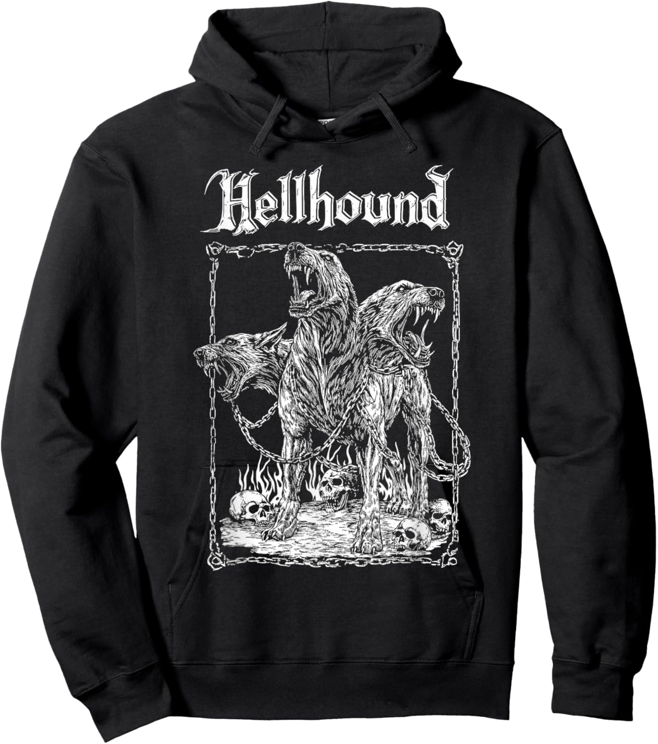 Hell Hound Cerberus Underworld Dog Hades Alternative Hoodie - Hoodie | Black