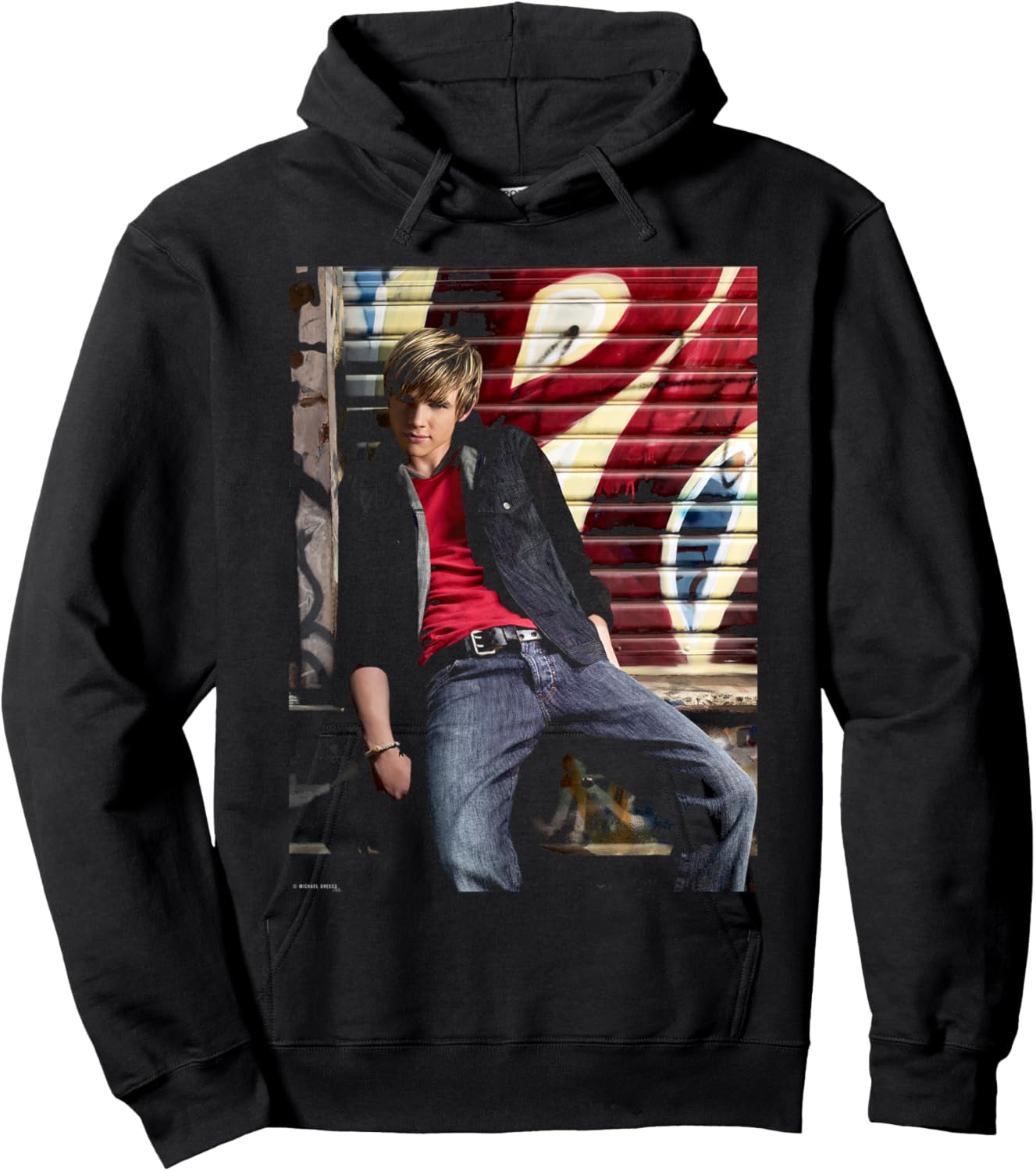 Jesse McCartney Beautiful Soul Songwriter Michael Grecco Hoodie - Hoodie | Black