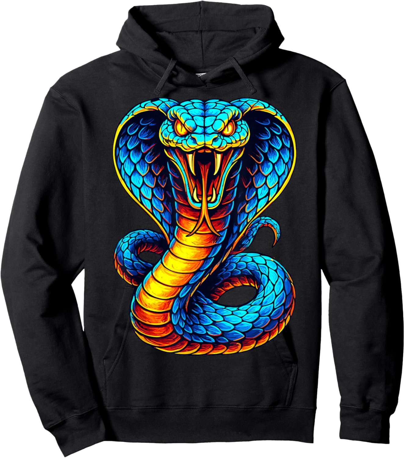 Snake Lover Cobra Hoodie - Hoodie | Black