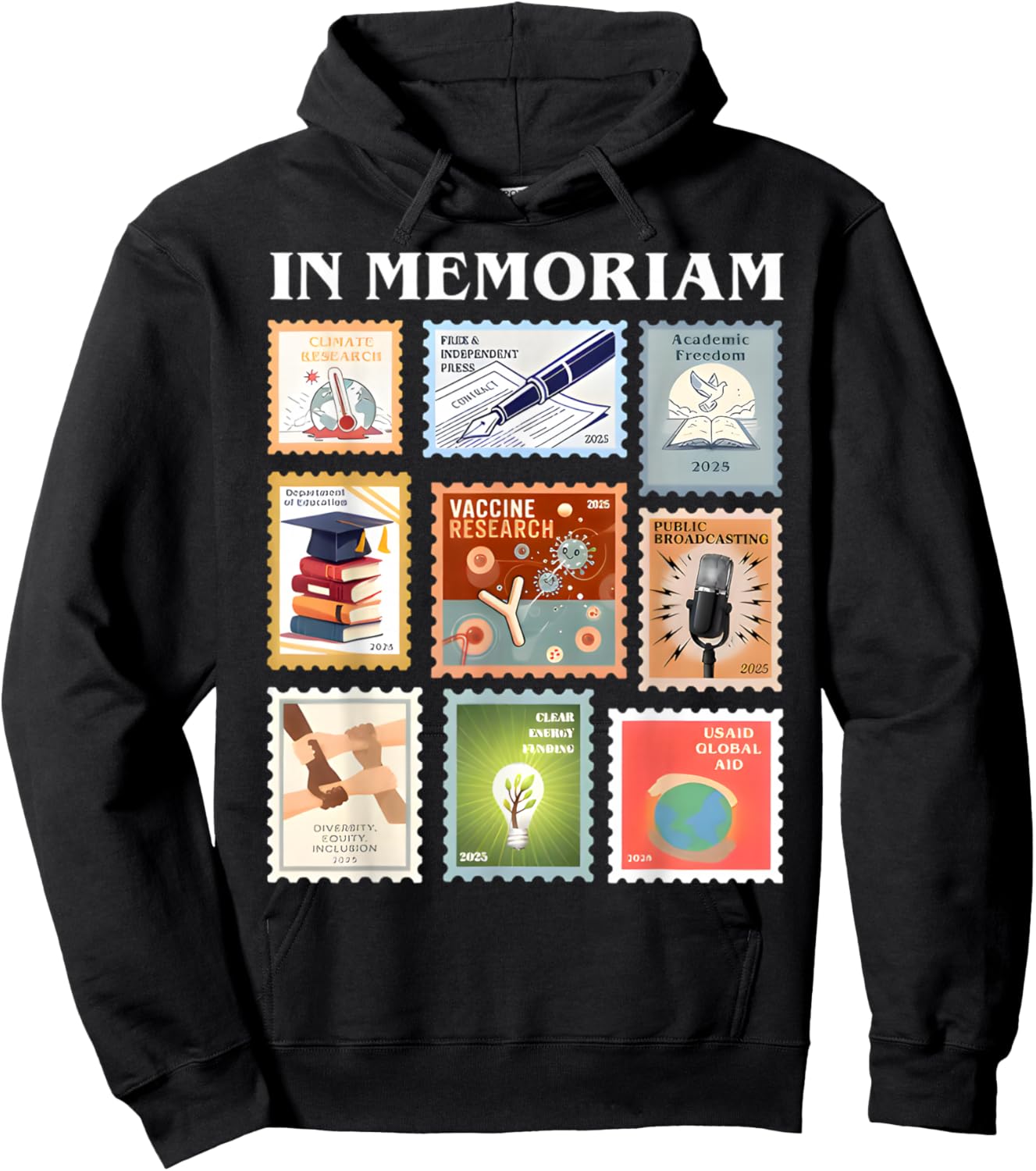 T-Shirt Hoodie - Hoodie | Black
