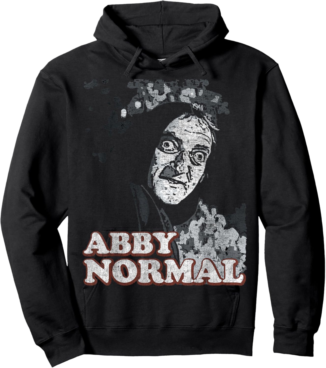 Abby Normal Brain Funny Halloween Hoodie - Hoodie | Black