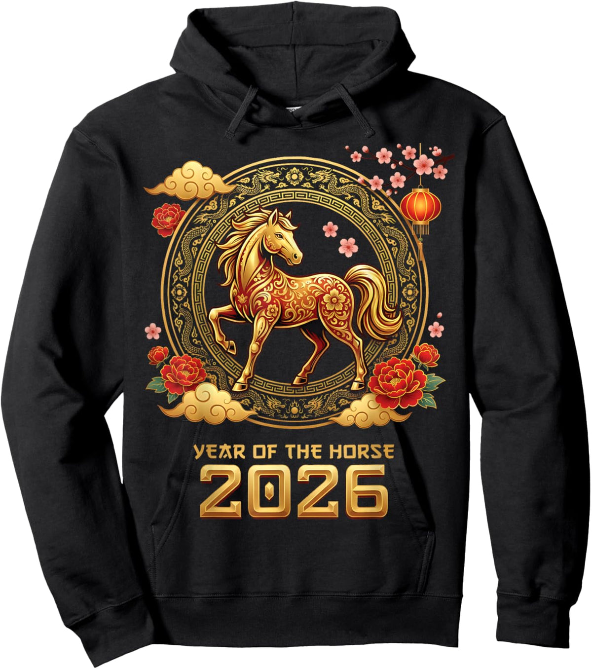 T-Shirt Hoodie - Hoodie | Black