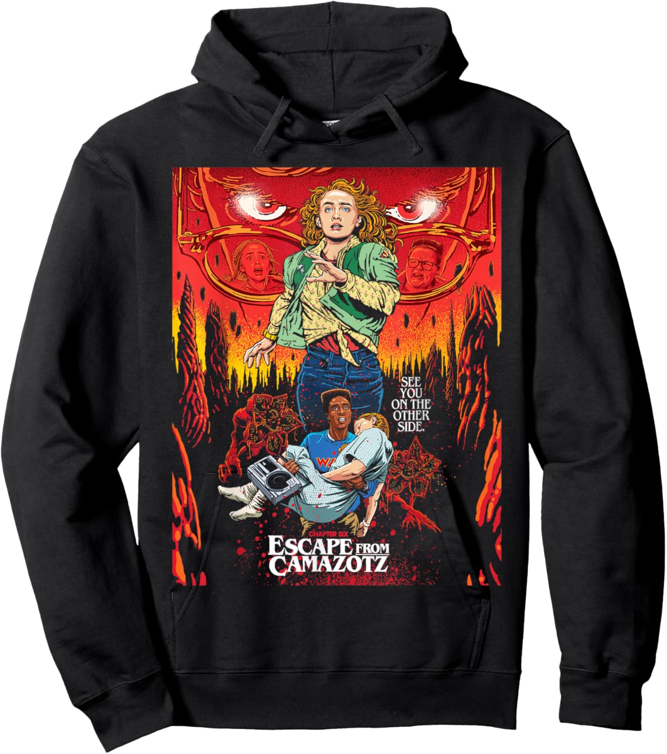 Stranger Things Season 5 x Butcher Billy Escape Camazotz Hoodie - Hoodie | Black