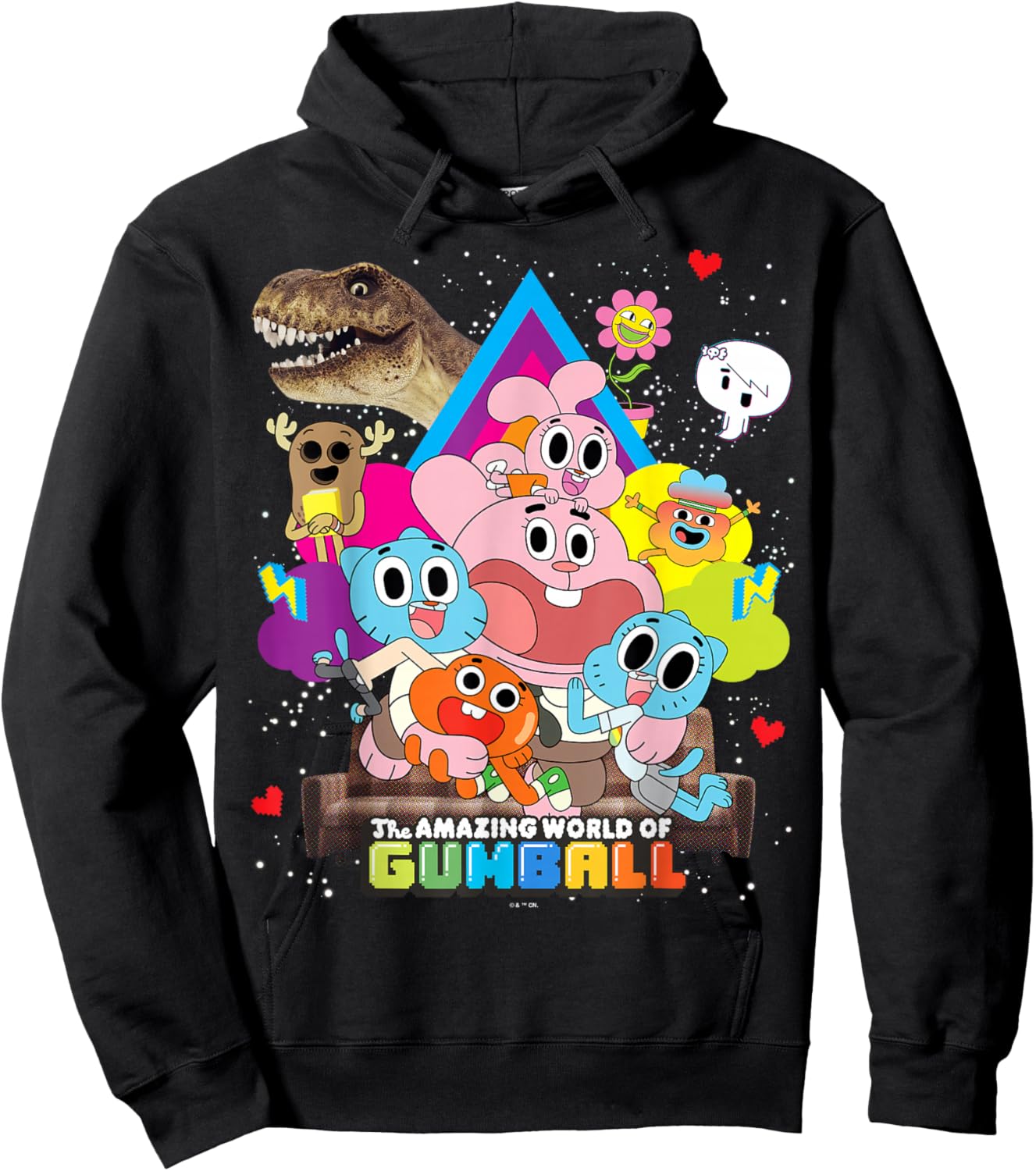 The Amazing World of Gumball The Watterson & Friends Hoodie - Hoodie | Black