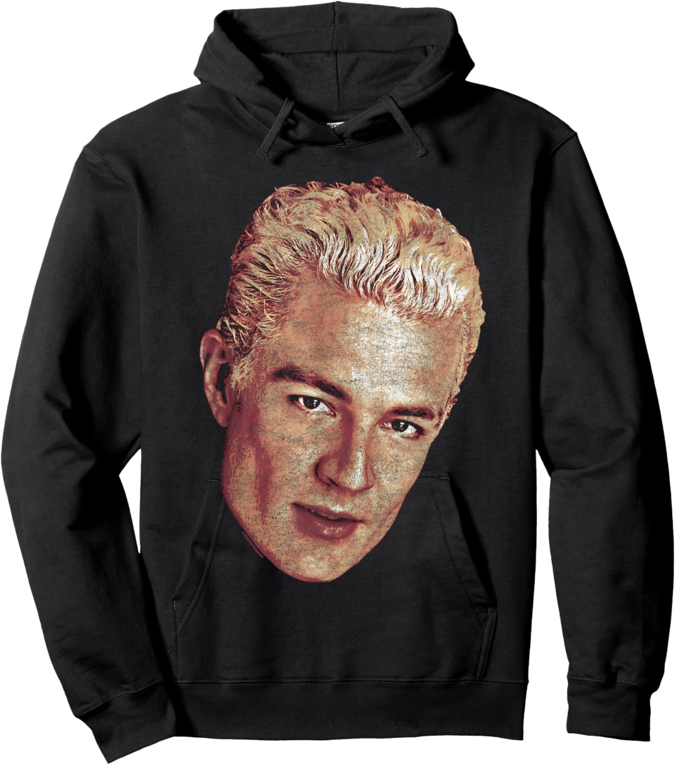 Buffy The Vampire Slayer Spike Oversized Portrait Retro TV Hoodie - Hoodie | Black