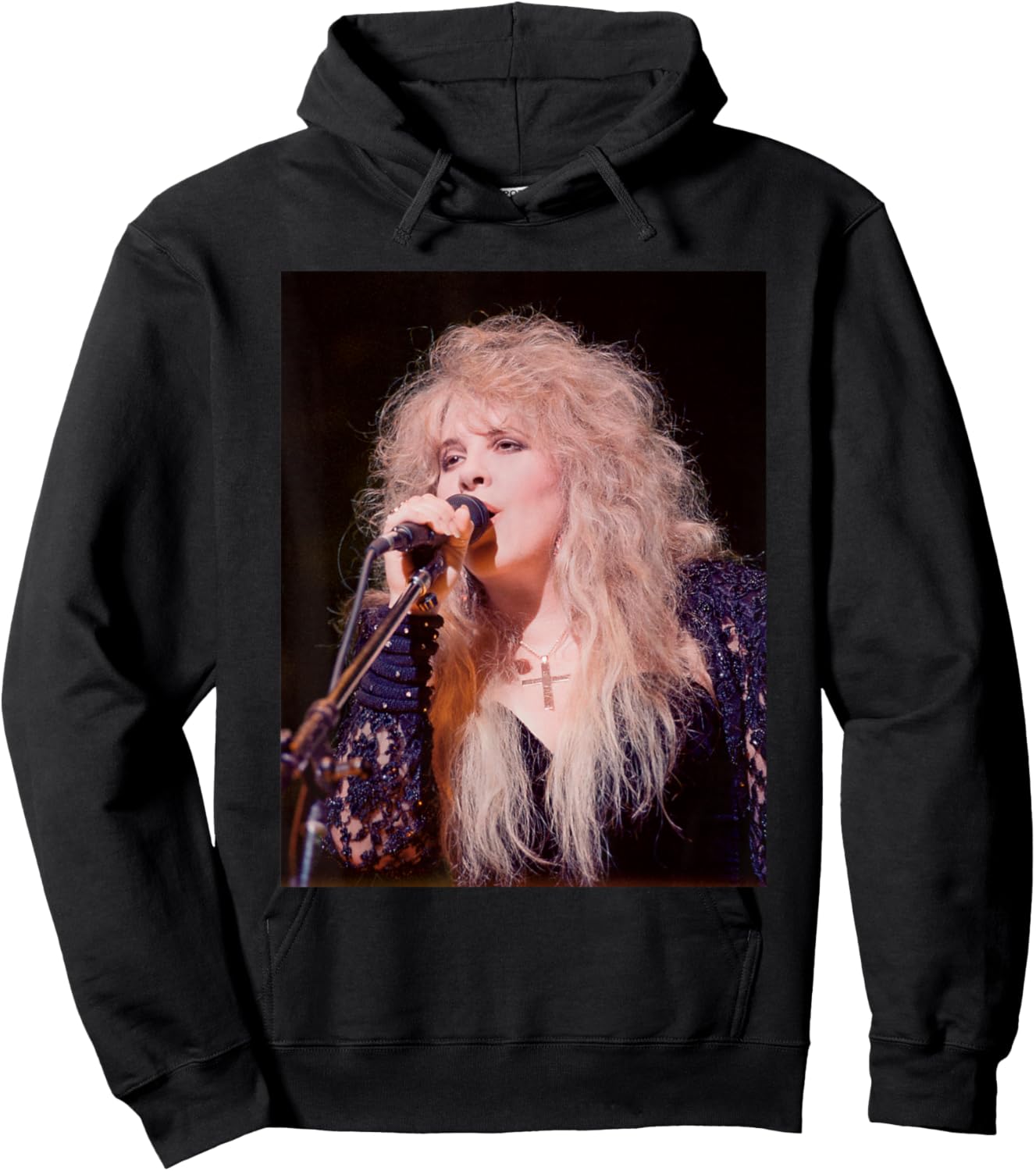 Fleetwood Mac Singer Stevie Nicks Dreams Live 1990 Hoodie - Hoodie | Black
