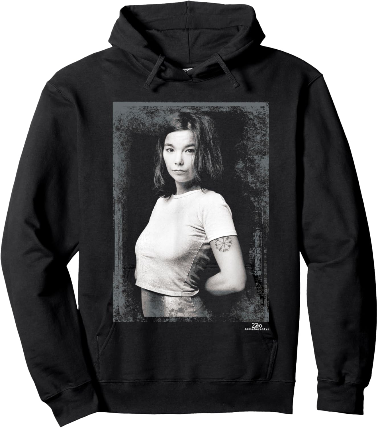 Bjork Debut Tour Era Photo by Phil Nicholls Hoodie - Hoodie | Black