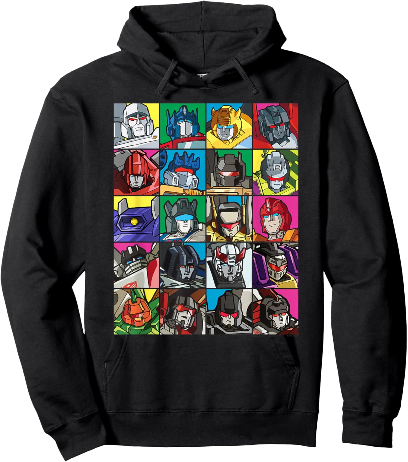 Transformers Transformer Squares Hoodie - Hoodie | Black