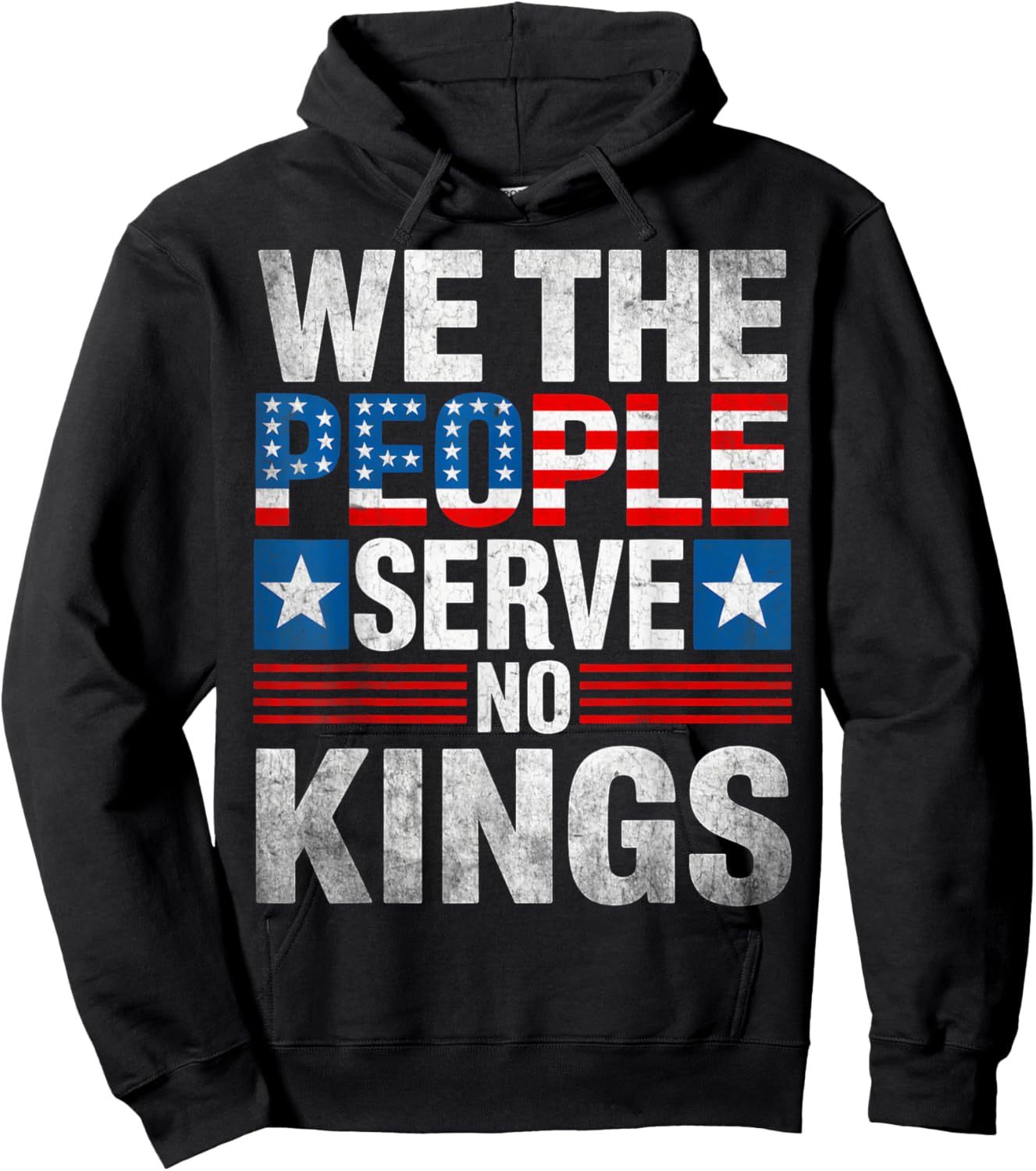 No King Patriotic Freedom Shirt Women Gifts Hoodie - Hoodie | Black