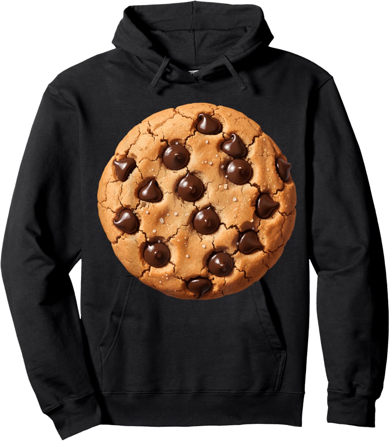 Chocolate Chip Cookie Bakery Biscuit Pastry Food Costume Hoodie - Hoodie | Black
