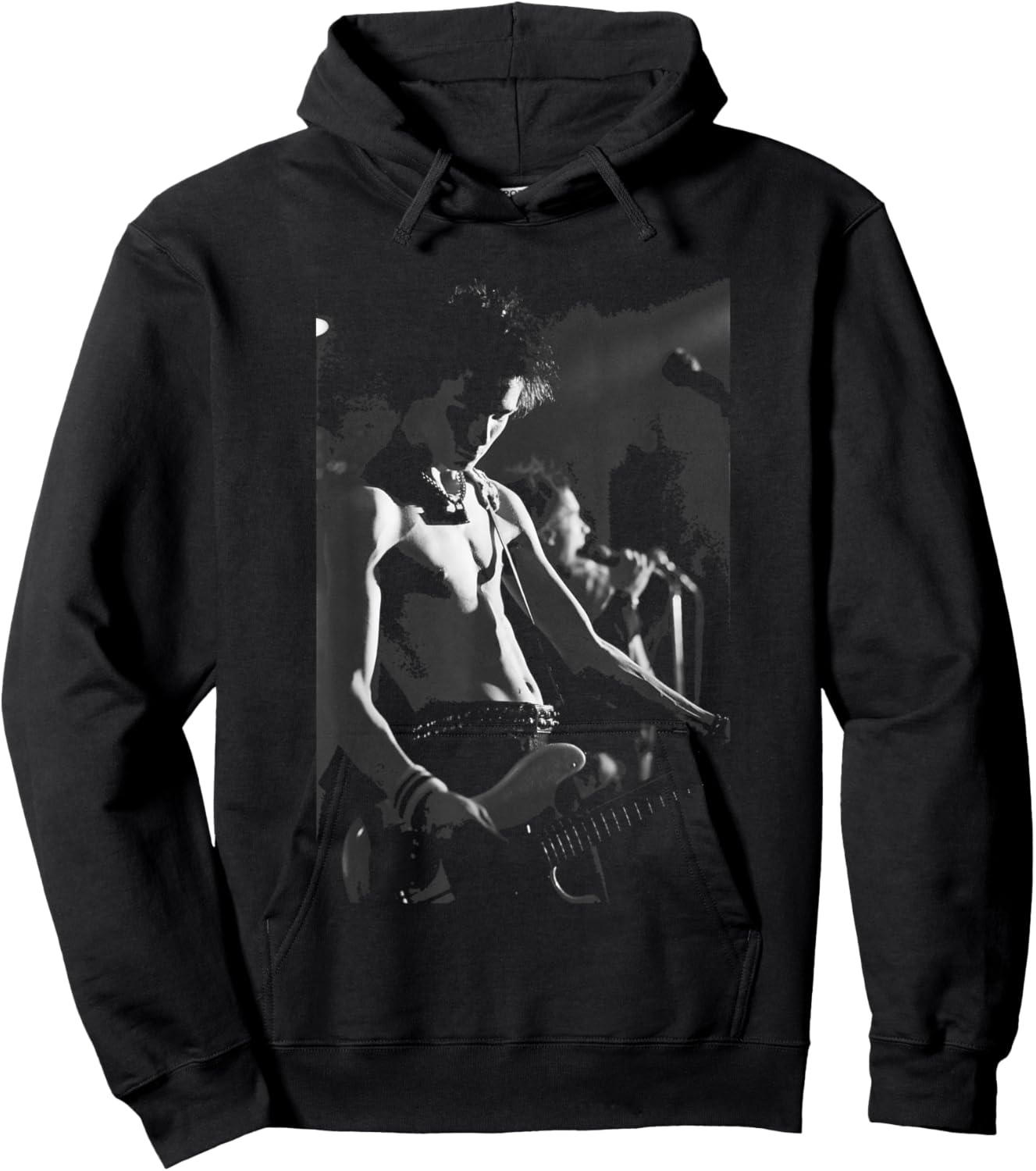 Sid Vicious Sex Pistols Bass Player Live 1977 Hoodie - Hoodie | Black