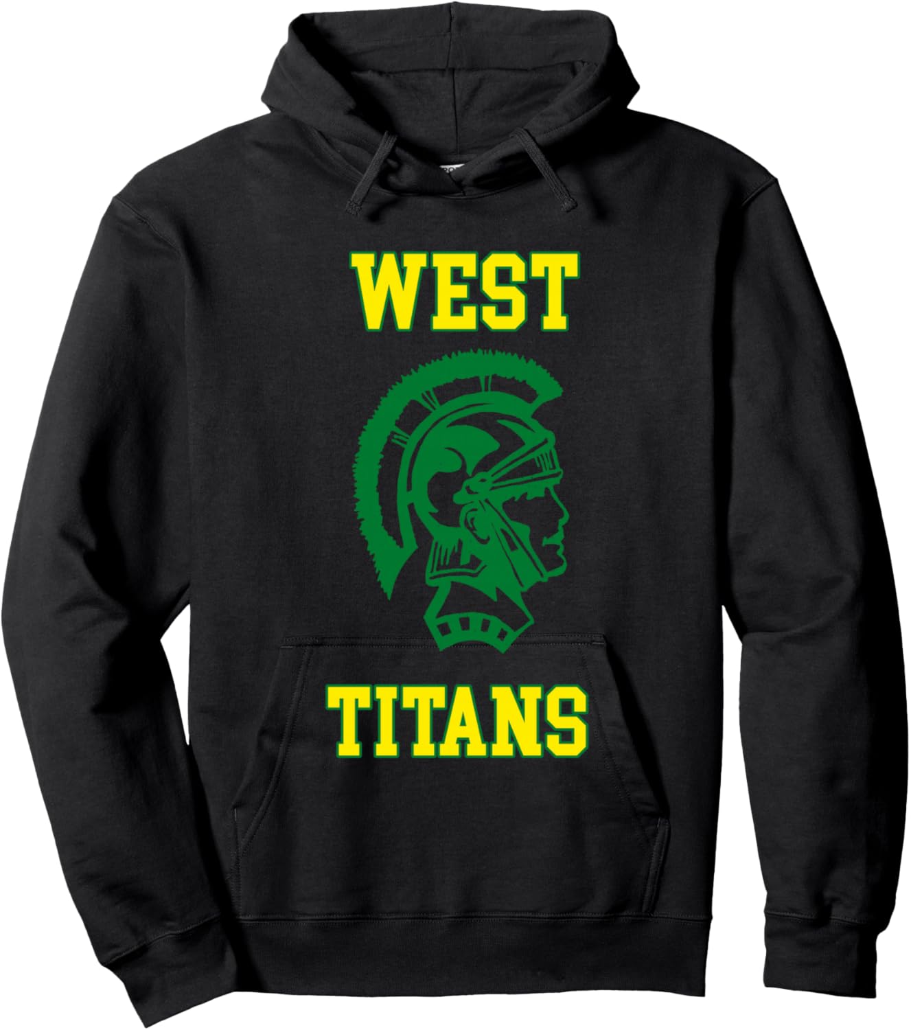 West Titans retro 90's design Hoodie - Hoodie | Black