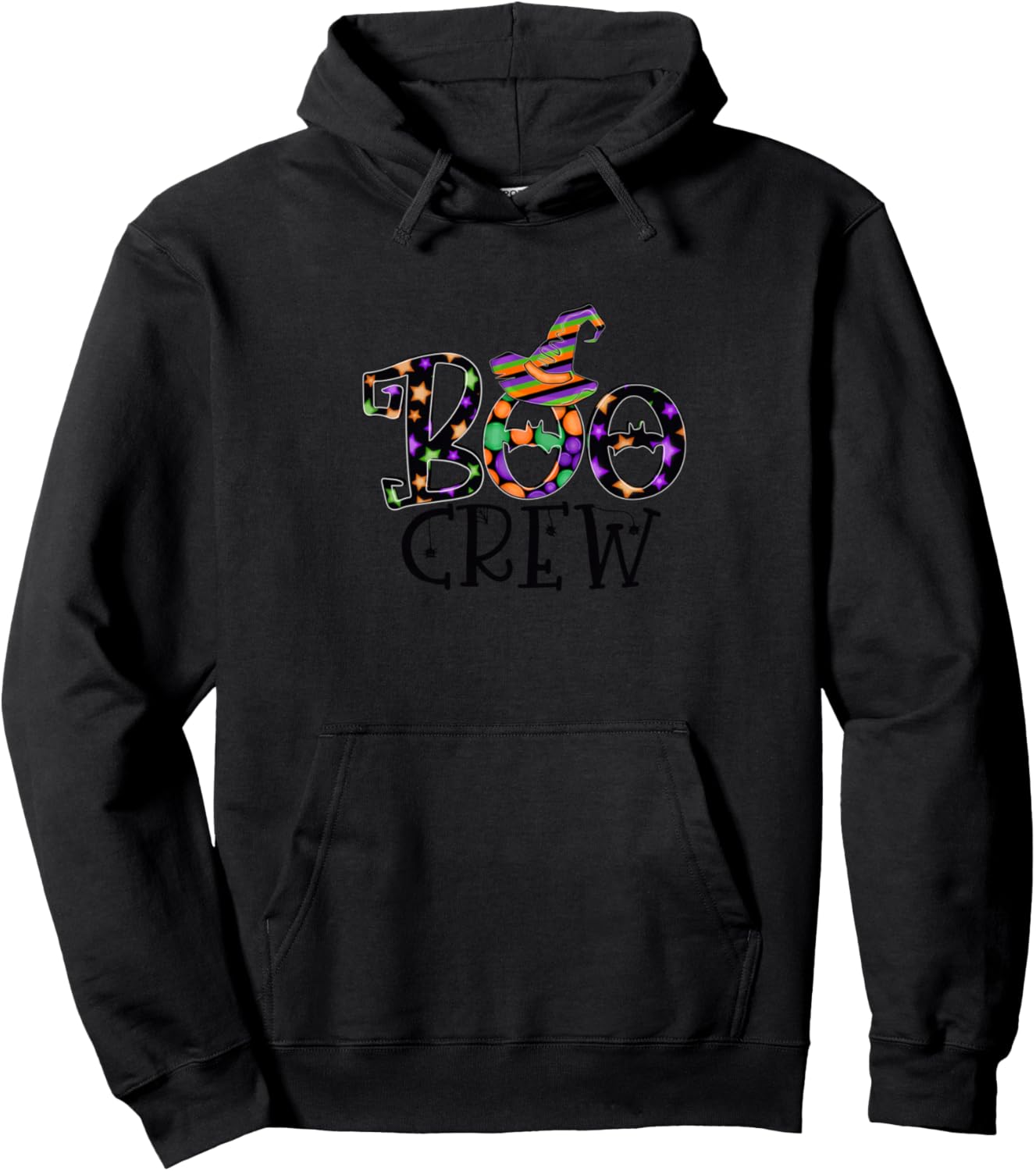Boo Crew Halloween Hoodie - Hoodie | Black