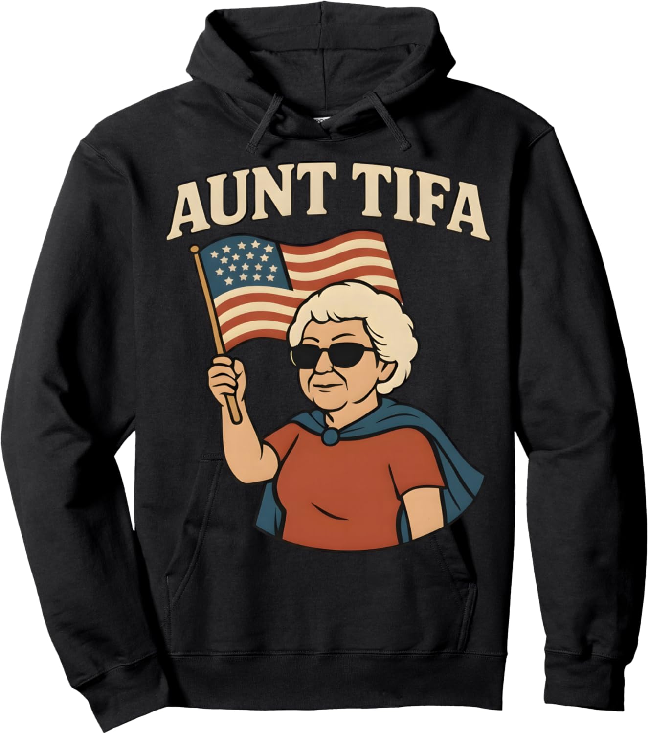 Aunt Tifa Hoodie - Hoodie | Black