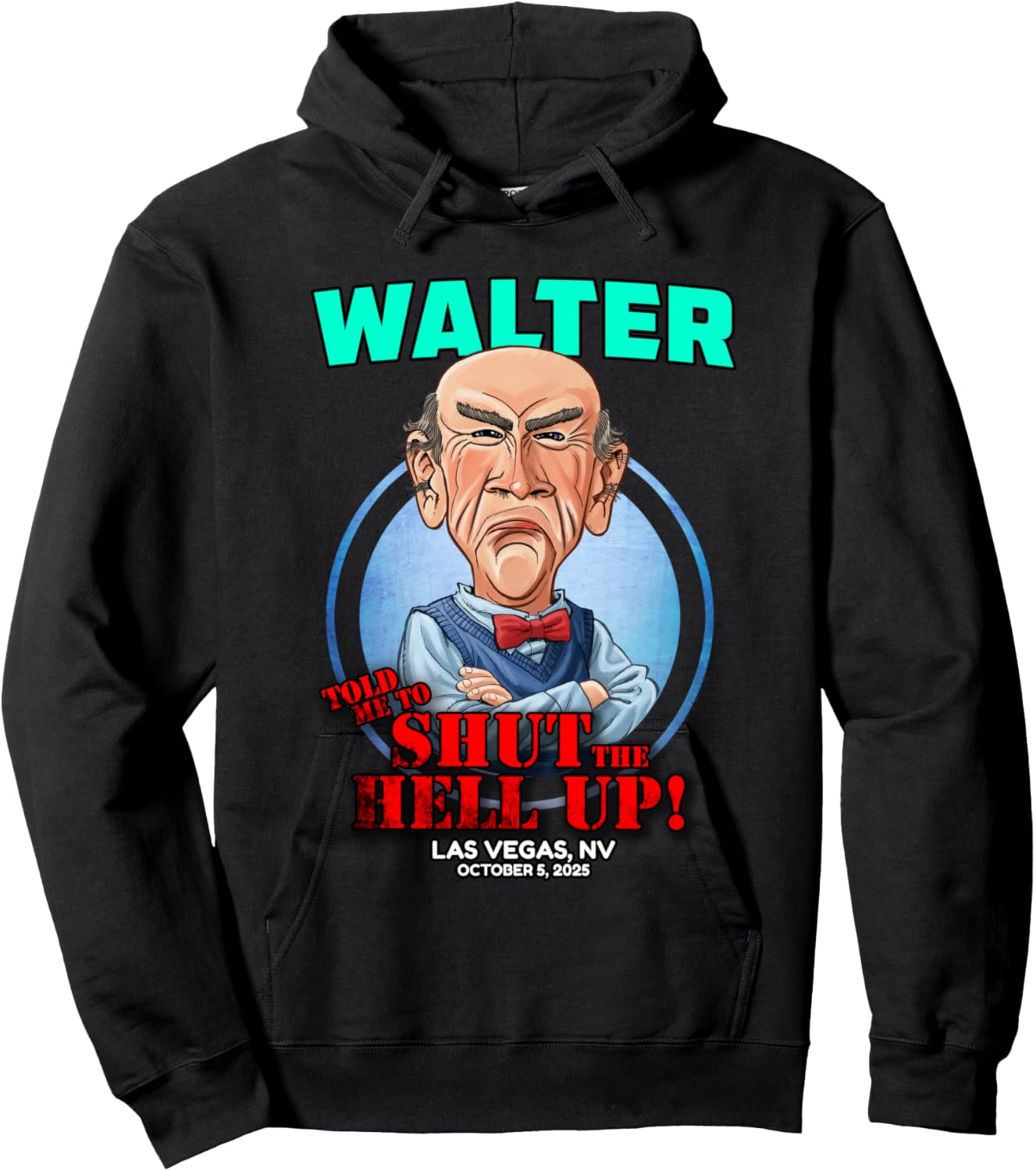 Walter Las Vegas, NV (2025) Hoodie - Hoodie | Black