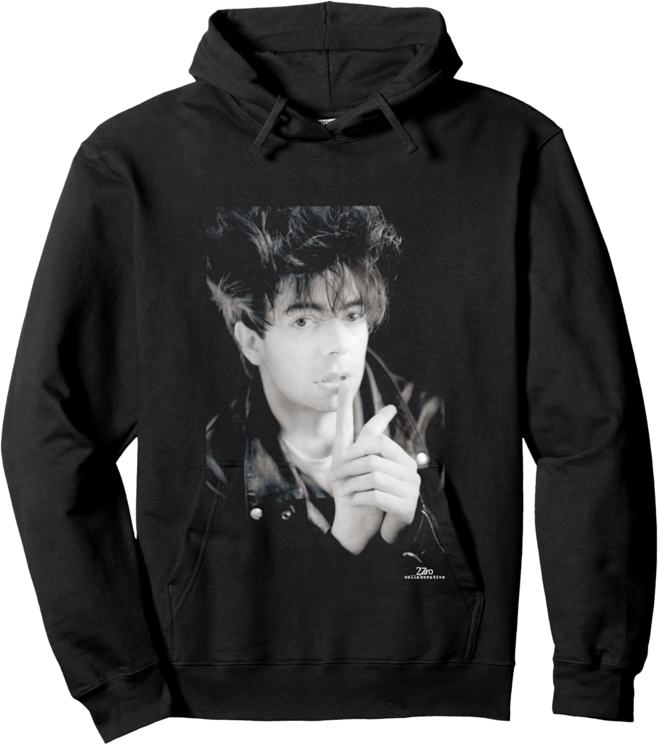 Ian McCulloch Echo & The Bunnymen Portrait by Phil Nicholls Hoodie - Hoodie | Black