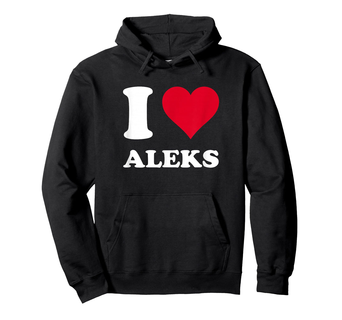 Red Heart I Love Aleks T-Shirt