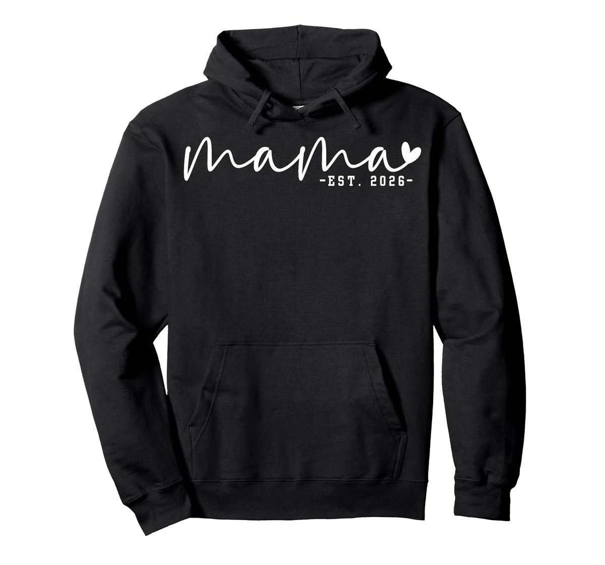 Mama Est 2026 Promoted to Mama to Be 2026 T-Shirt