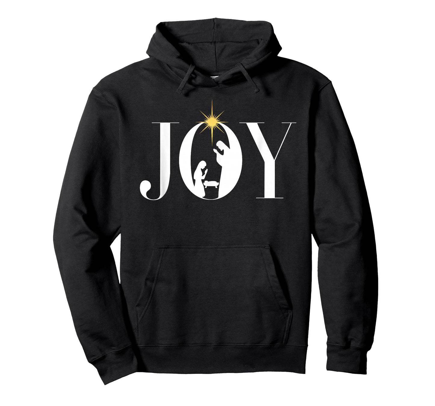 Christian Christmas Joy Jesus Nativity Scene Faith Family T-Shirt