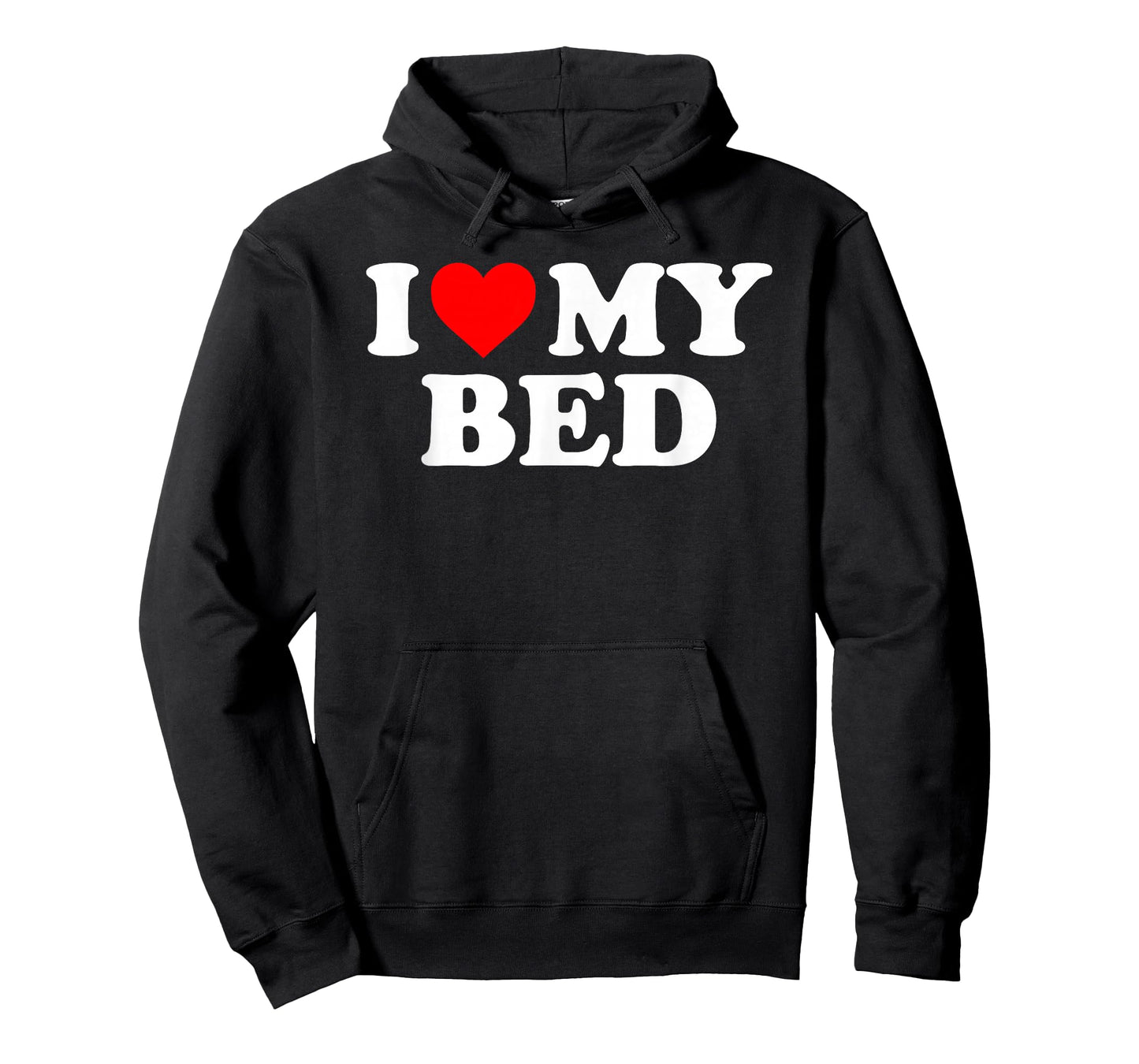 I Love My Bed - Red Heart T-Shirt