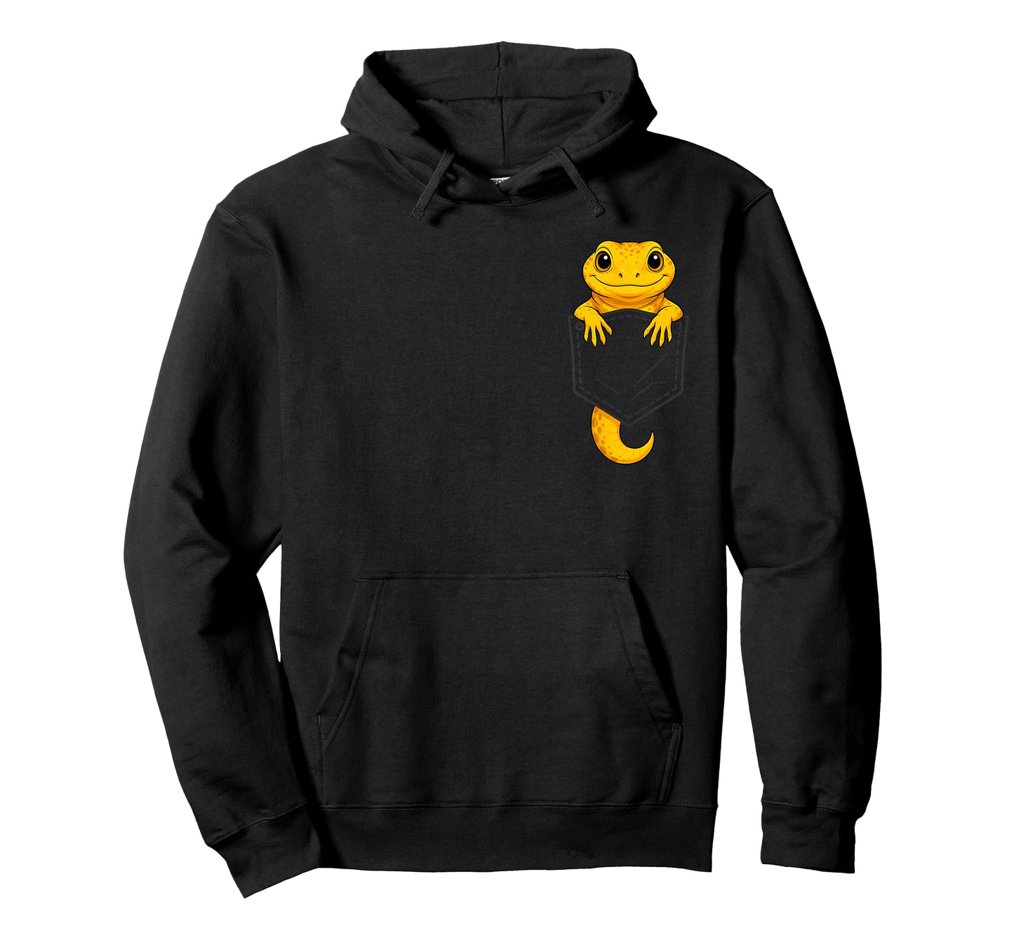 Funny Lizard Peeking in Pocket Leopard Gecko Animal Lover T-Shirt