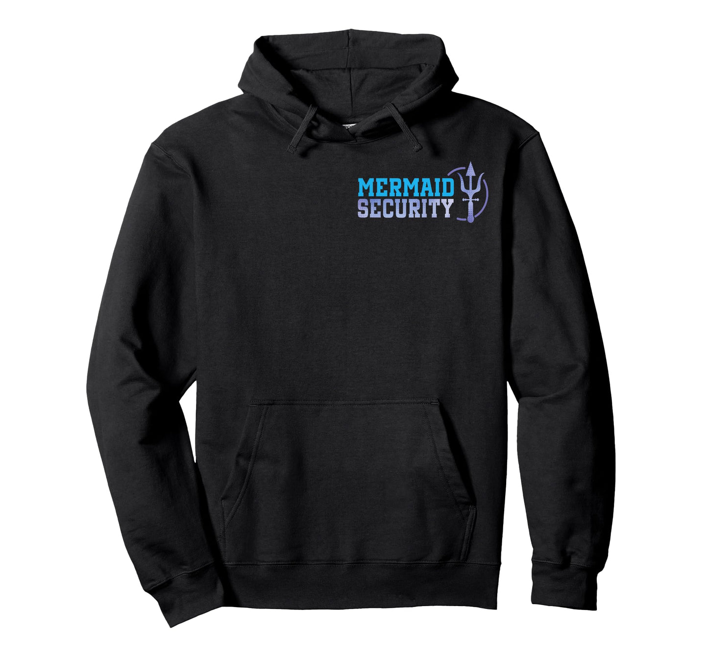 Mermaid Security Halloween Costume Dad Men Boy T-Shirt