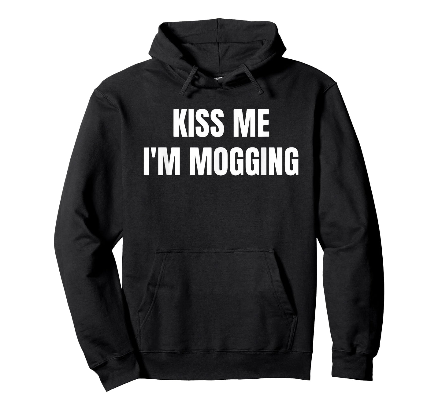 Kiss Me I'm Mogging Funny St. Patrick's Day Shamrock T-Shirt