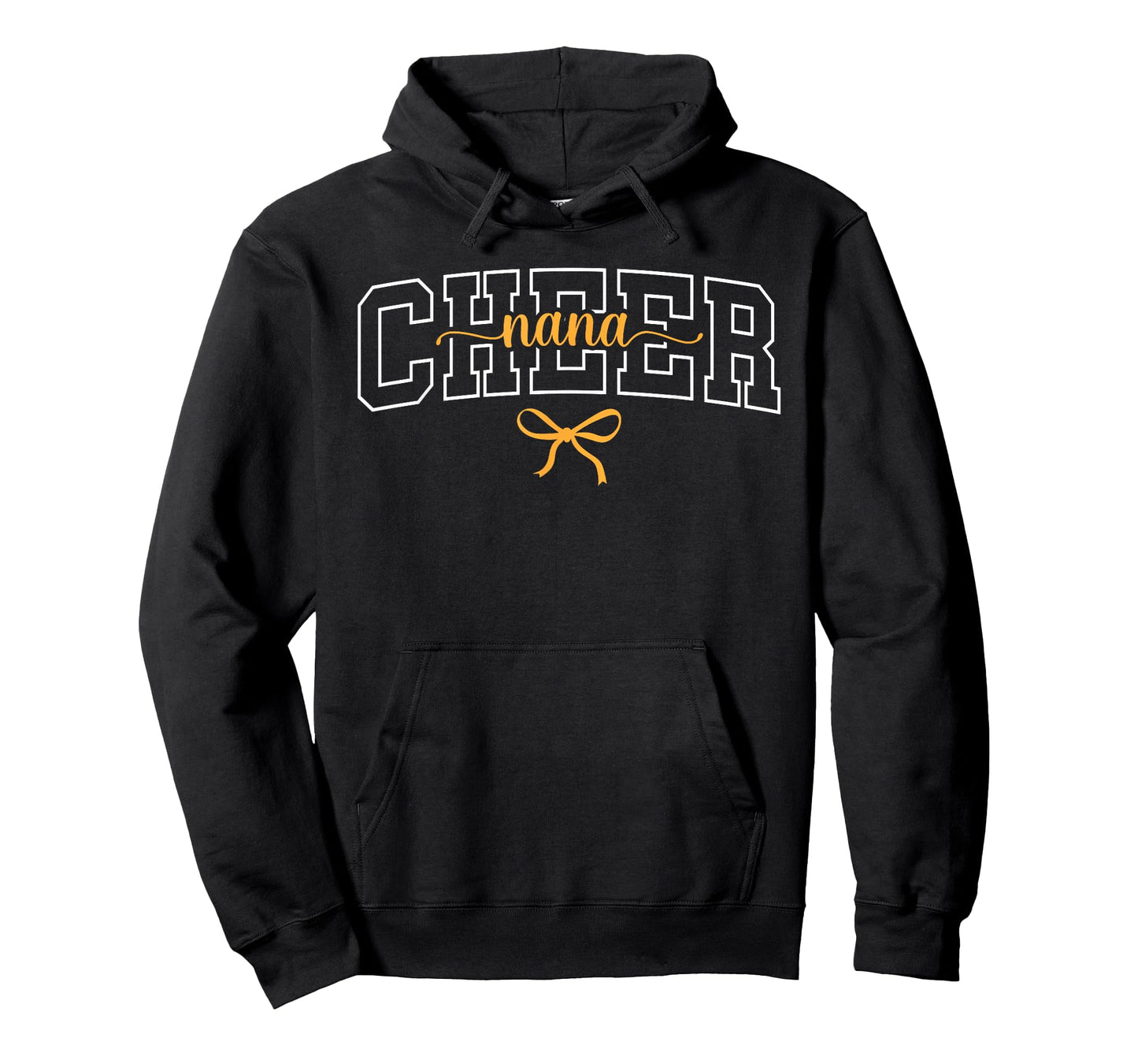 Yellow Cheerleader Cheerleading Squad Team Cheer Nana G-Ma T-Shirt