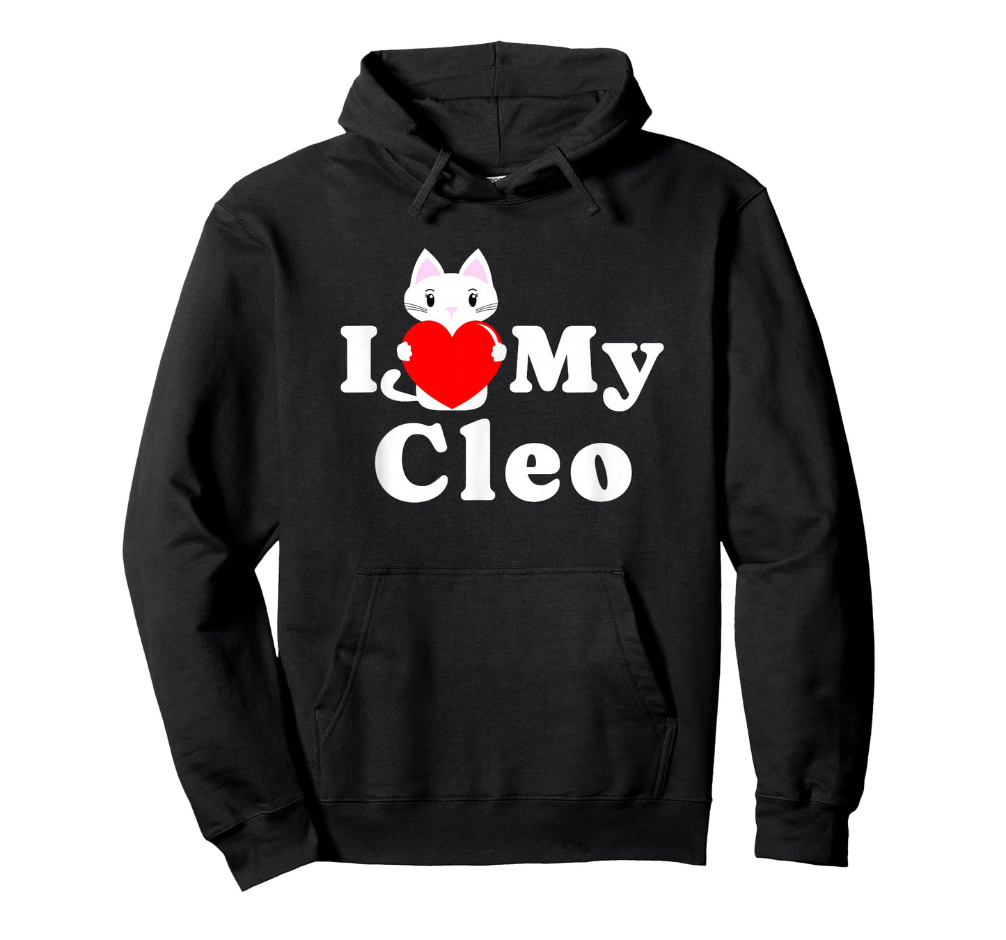 I Love My Cleo Cat Owner Pet Kitten Lover T-Shirt