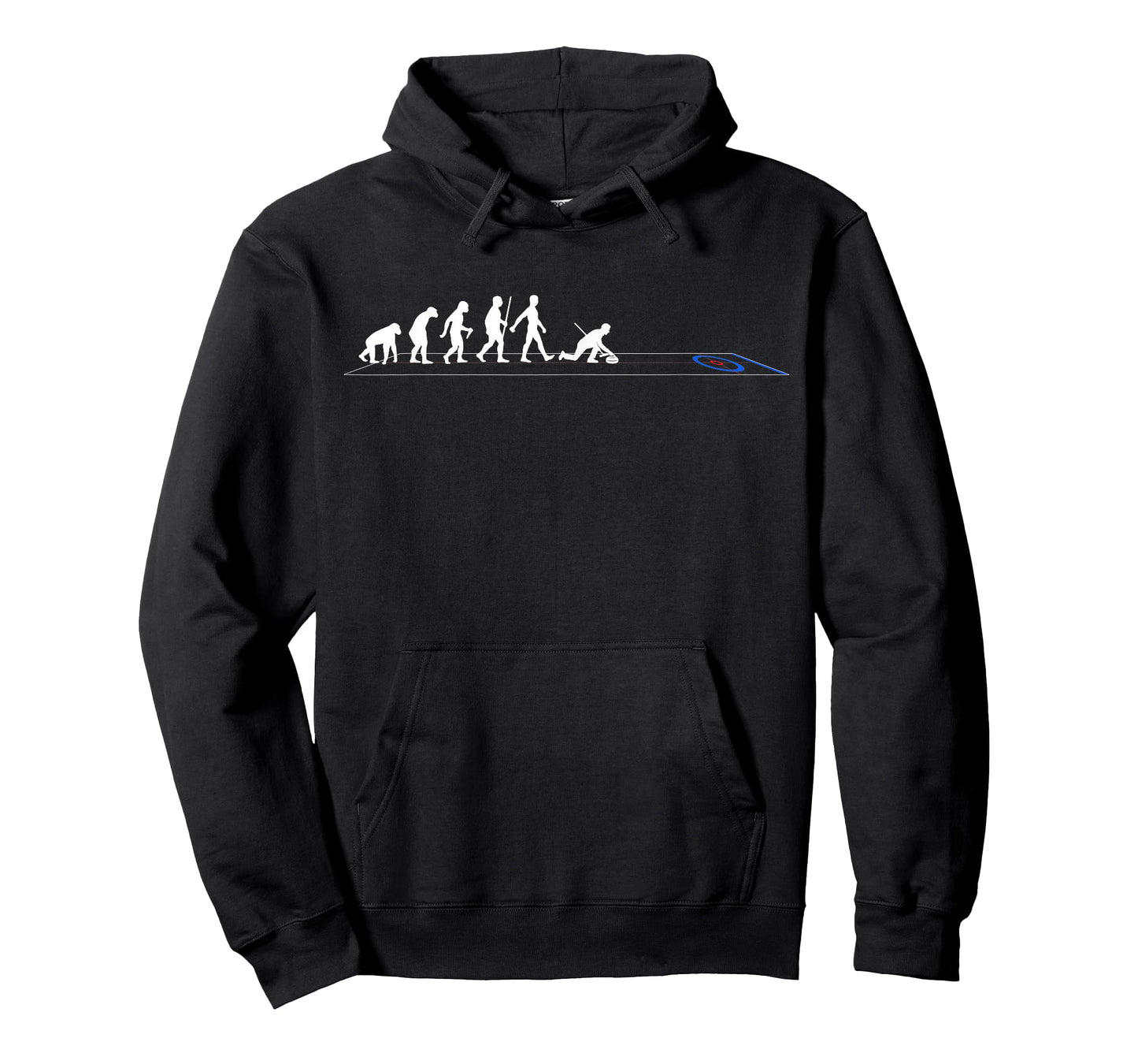 Cool Curling Art for Men Women Stone Ice Curling Sport Lover T-Shirt