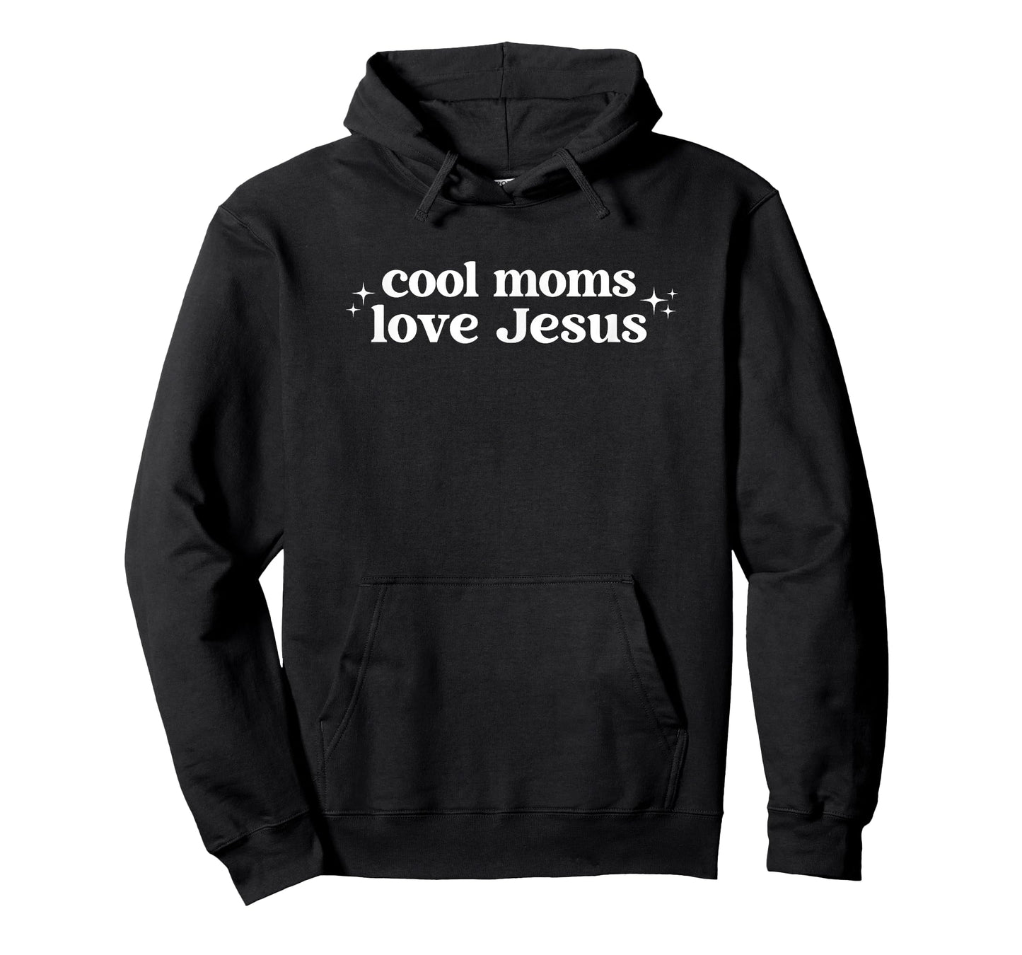 Cool Moms Love Jesus Christian Mom Minimalist Retro Faith T-Shirt