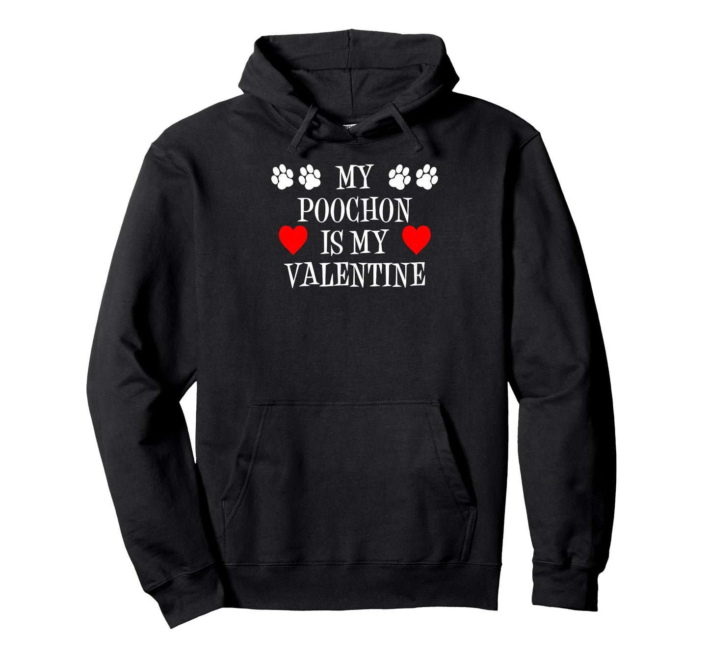 My Poochon is My Valentine Dog Owner T-Shirt