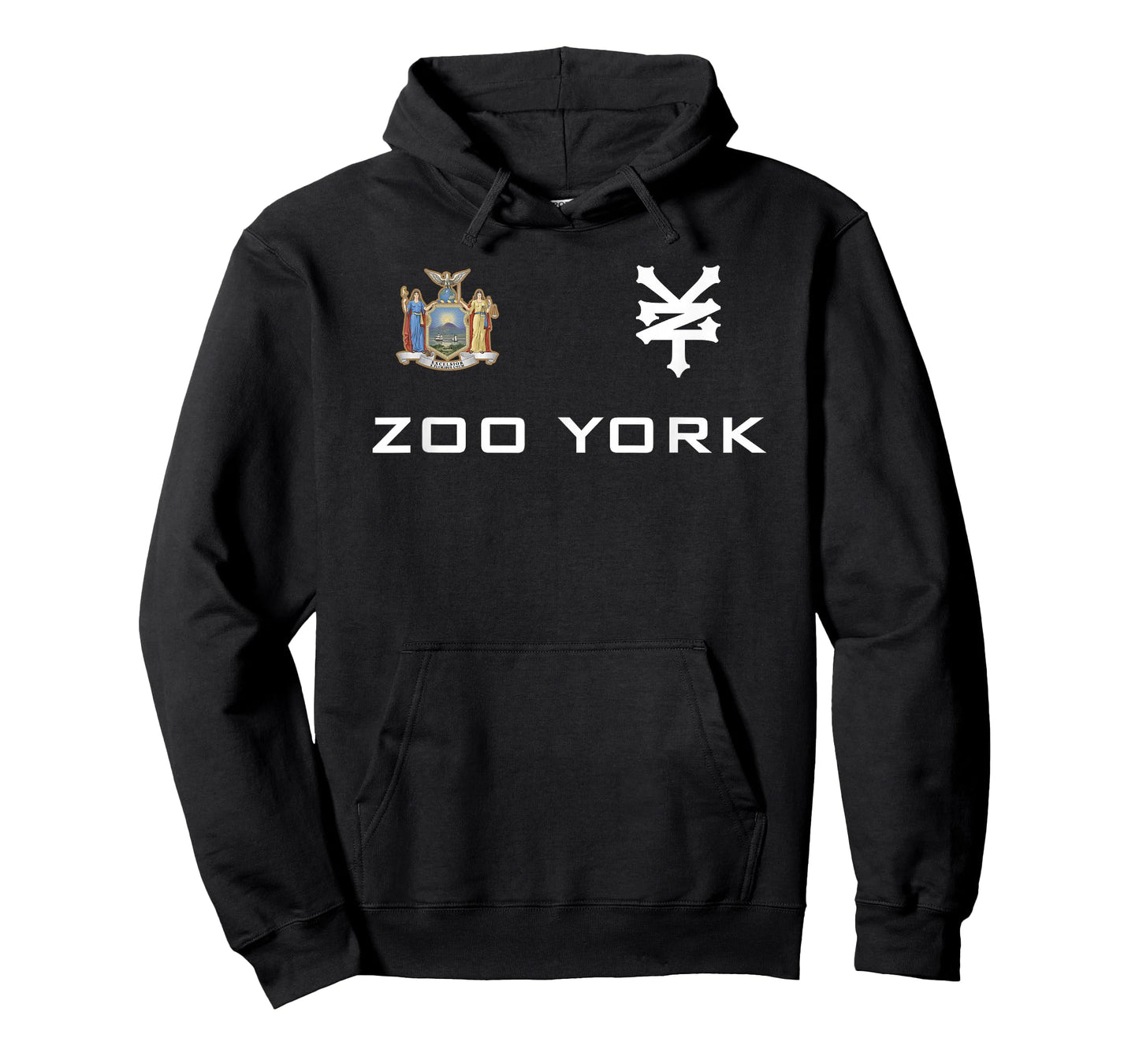 Zoo York State Seal Crest NYC Skateboard Vintage T-Shirt