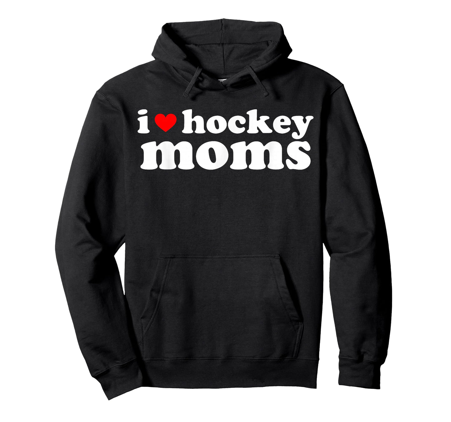 Retro I Love Hockey Moms I Heart Hockey Moms Sport Mom Life T-Shirt