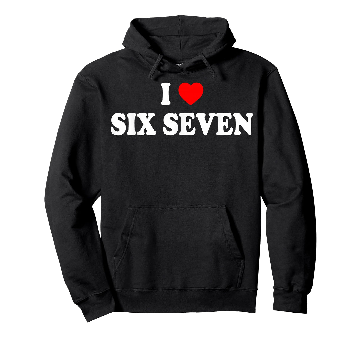 I Love Six Seven I Heart 67 Funny Meme T-Shirt