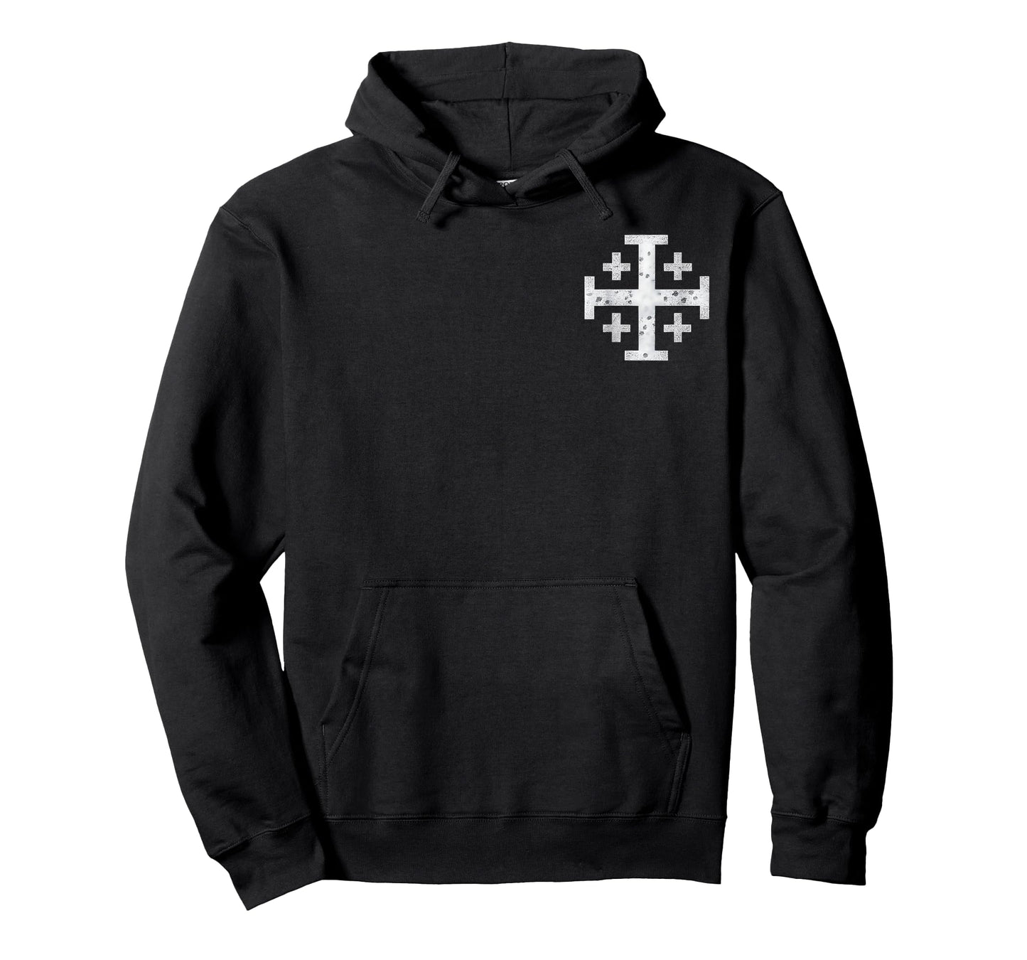 Deus Vult Catholic Knight Templar Crusader Cross 2 Sides T-Shirt