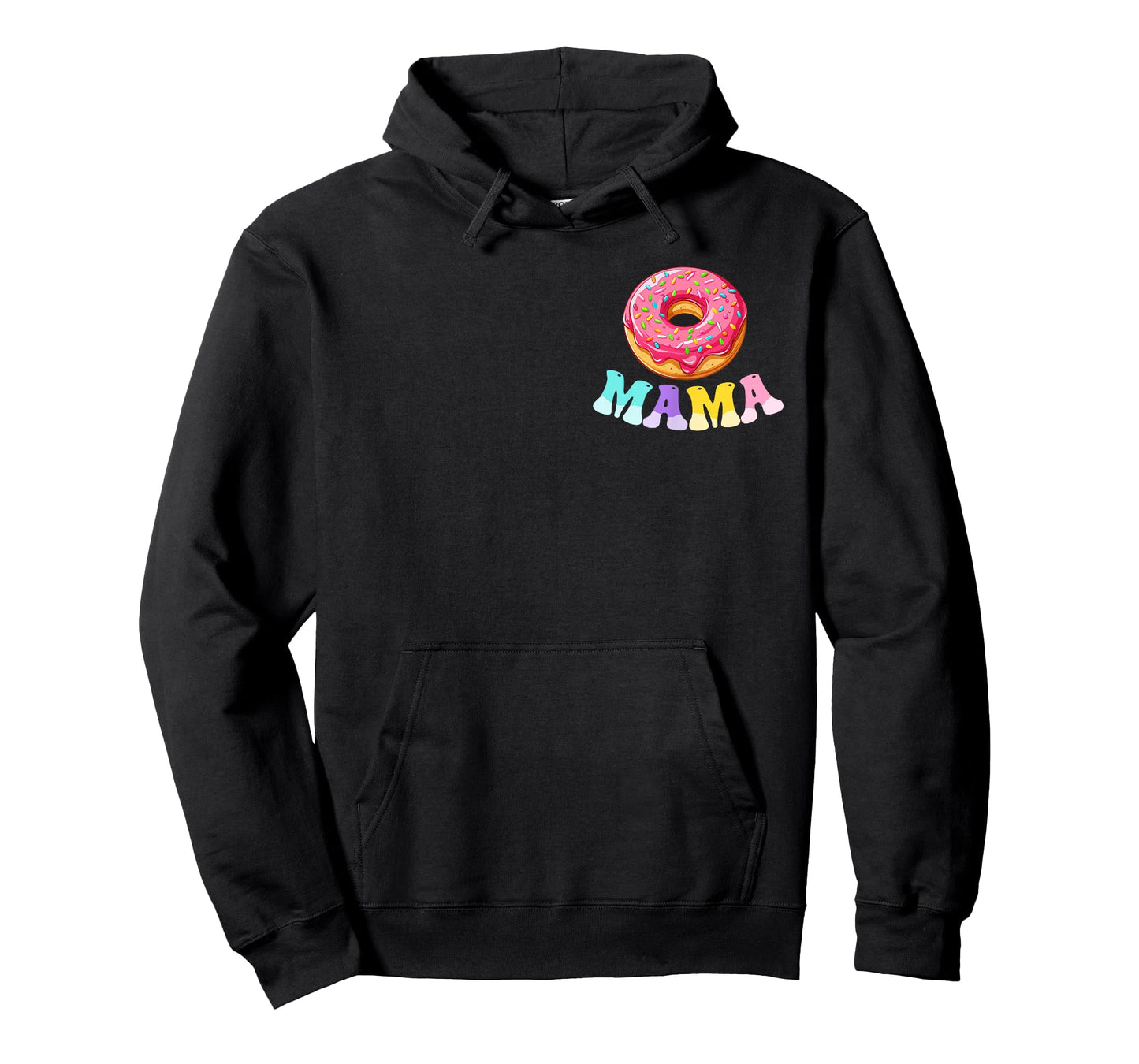 Mama of First Birthday Girl Donut Lovers Family Matching T-Shirt