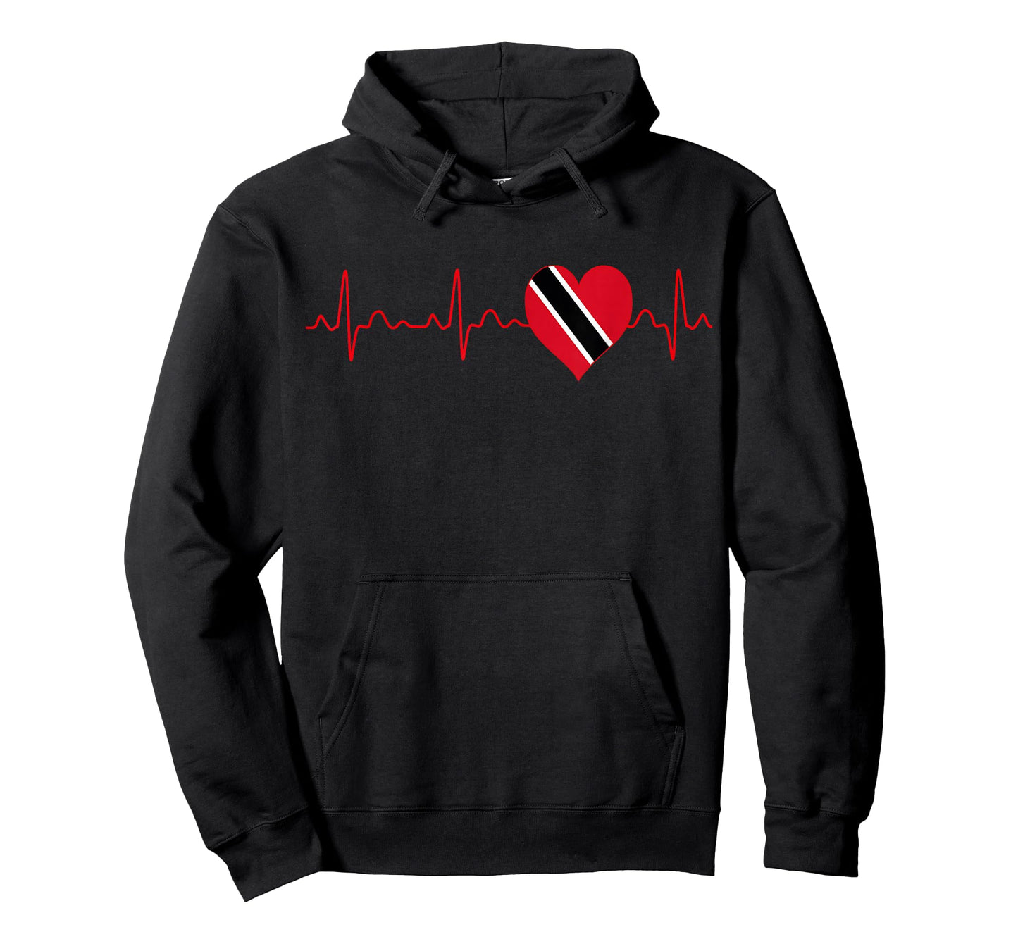 Trinidad and Tobago Flag Heartbeat EKG Patriotic National T-Shirt