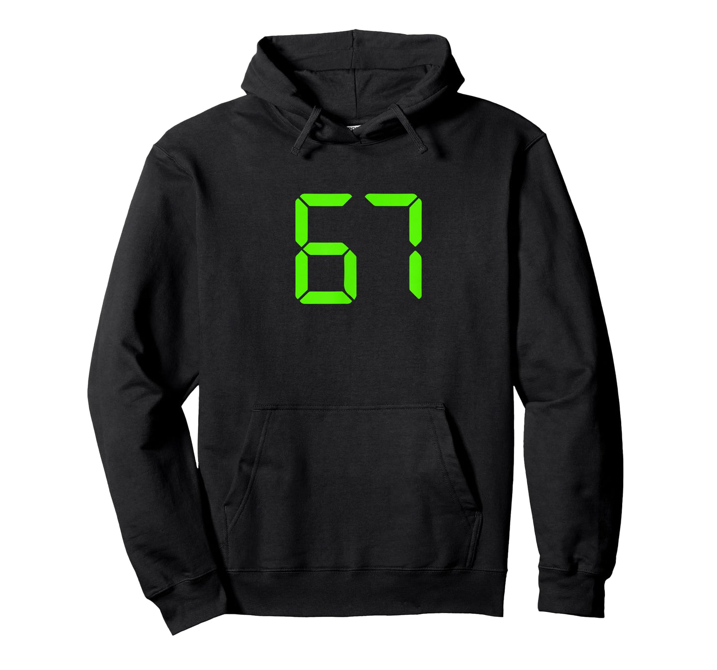 Funny 6 7 Digital Clock Six Seven Meme Men Women Kids T-Shirt