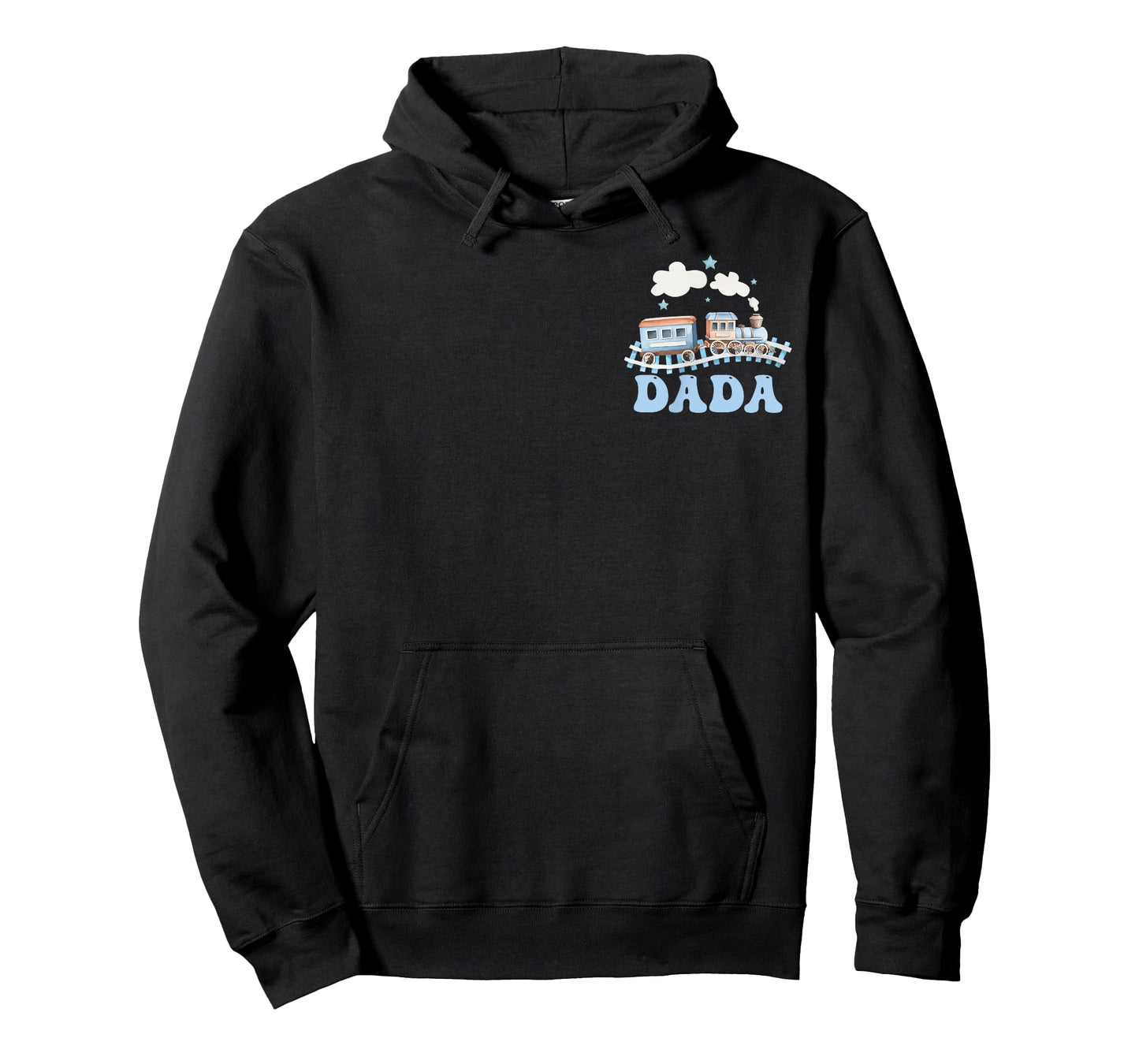 Dada First Birthday Boy Girl Train Railroad Family Matching T-Shirt