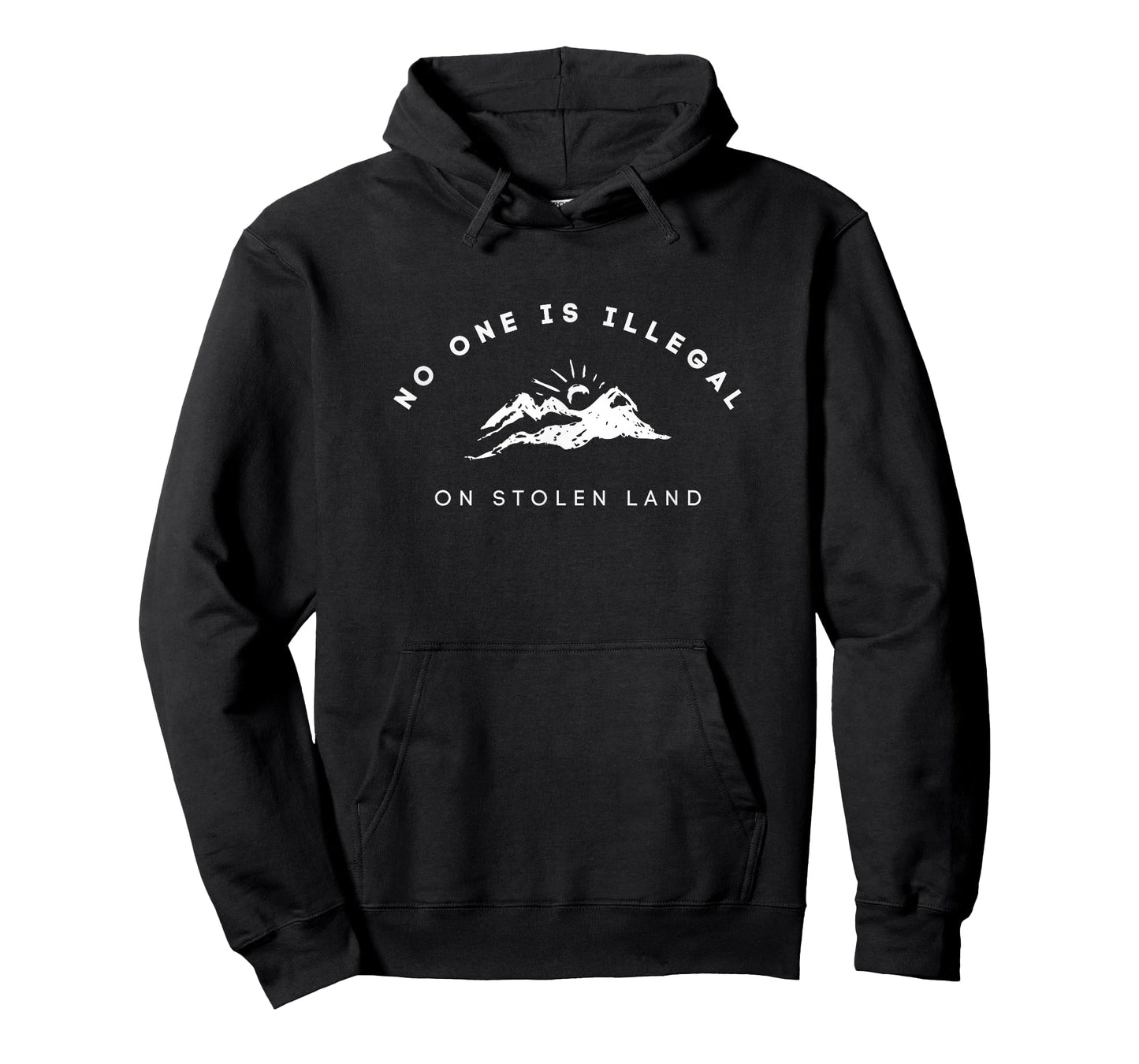 Awareness No One is Illegal on Stolen Land Minimalistic T-Shirt