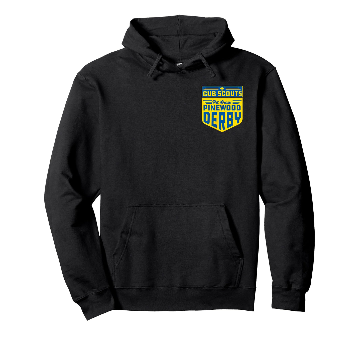 Pinewood Derby Pit Crew Cub Scouts Badge Logo T-Shirt