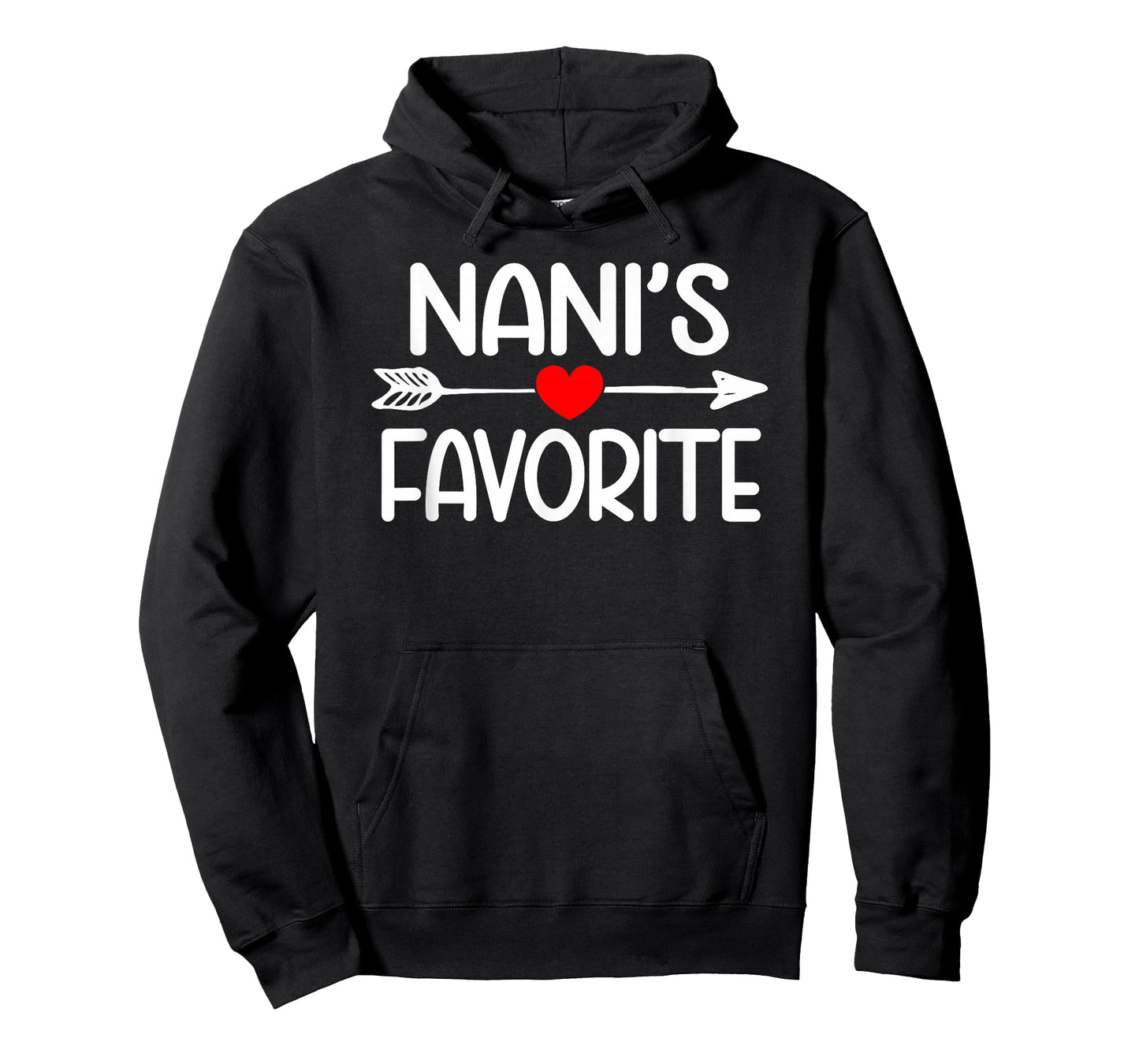 Nani's Favorite Grandchild Youth Grandson Granddaughter T-Shirt