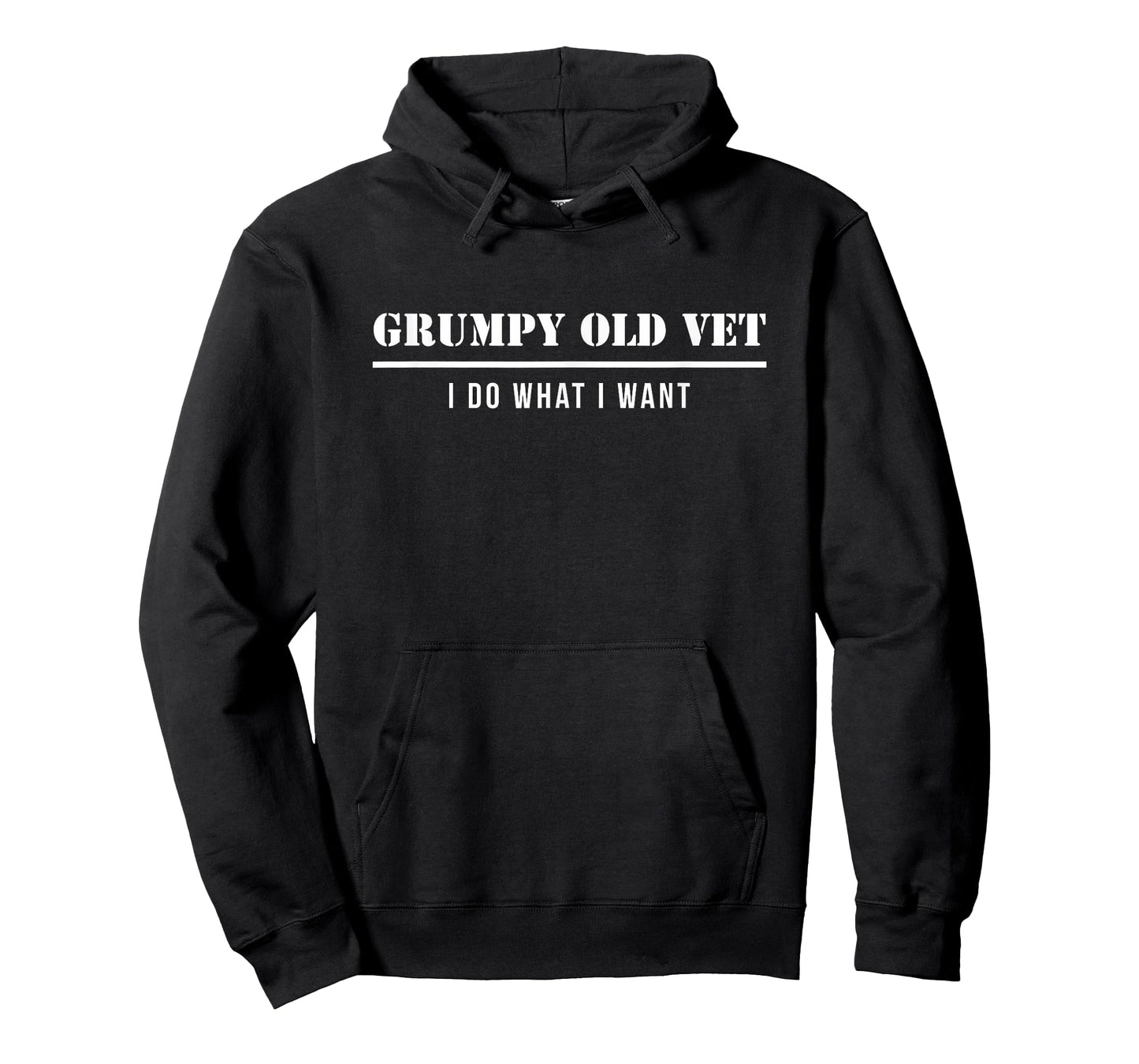 Grumpy Old Vet I Do What I Want Funny Military Veteran T-Shirt