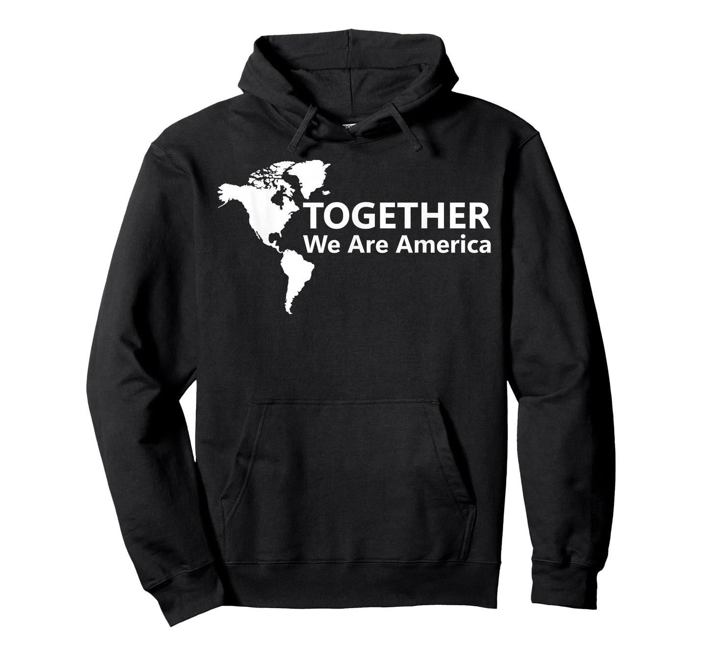 Together We are America Americas Map T-Shirt